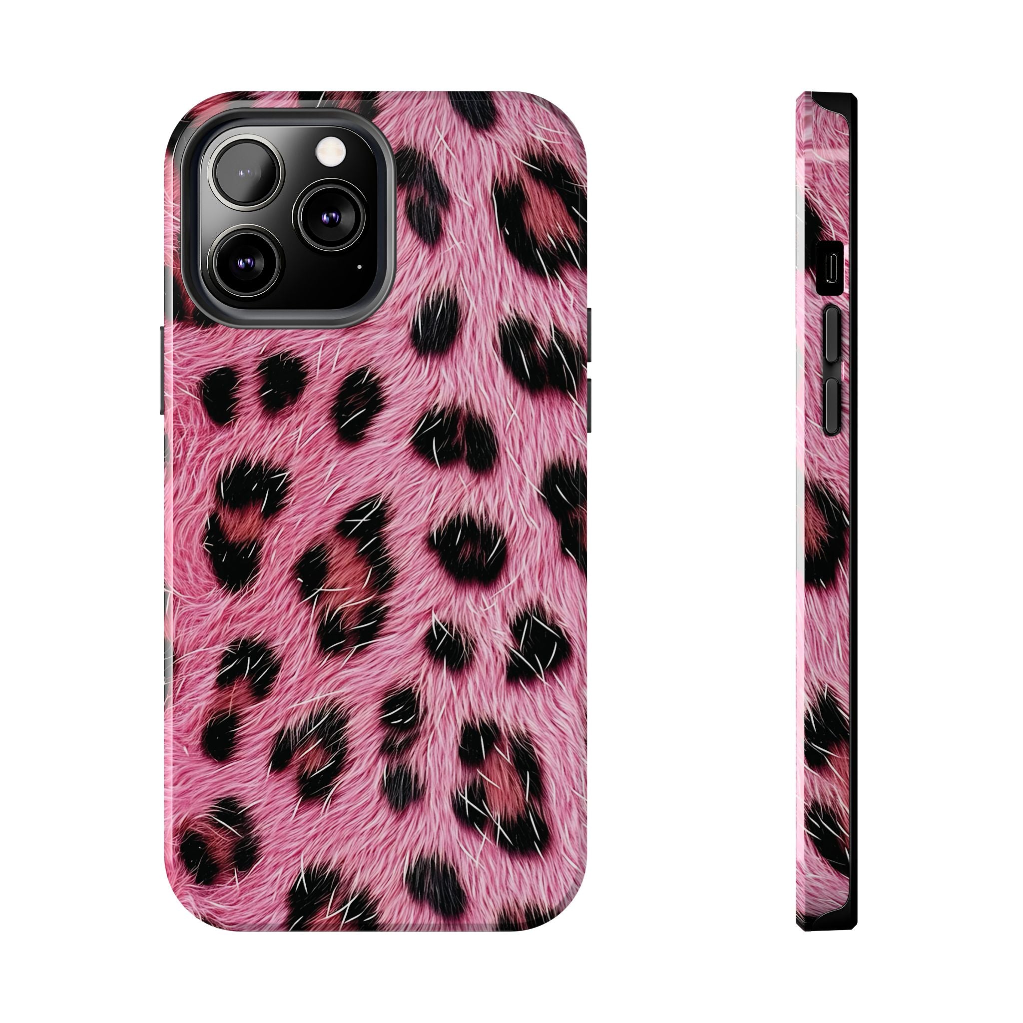 Party Animal Pink Leopard iPhone Case