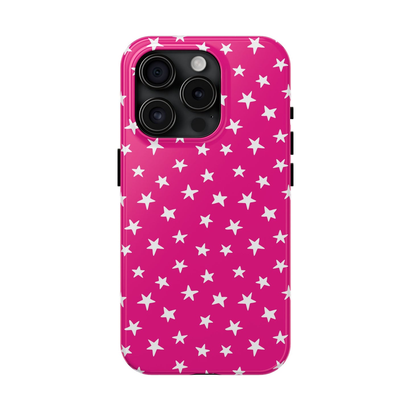 Starstruck | Hot Pink Starry iPhone Case