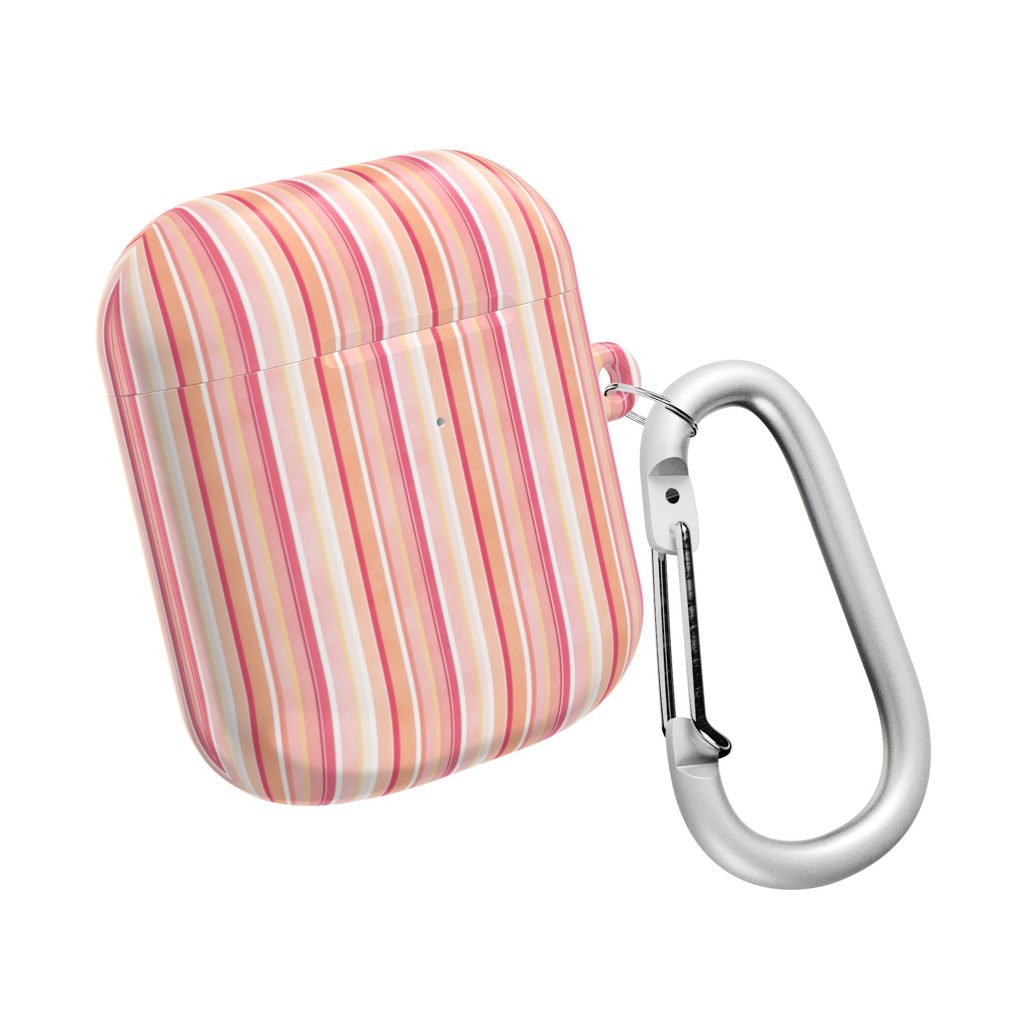 Cabana Stripe Pink AirPods Case