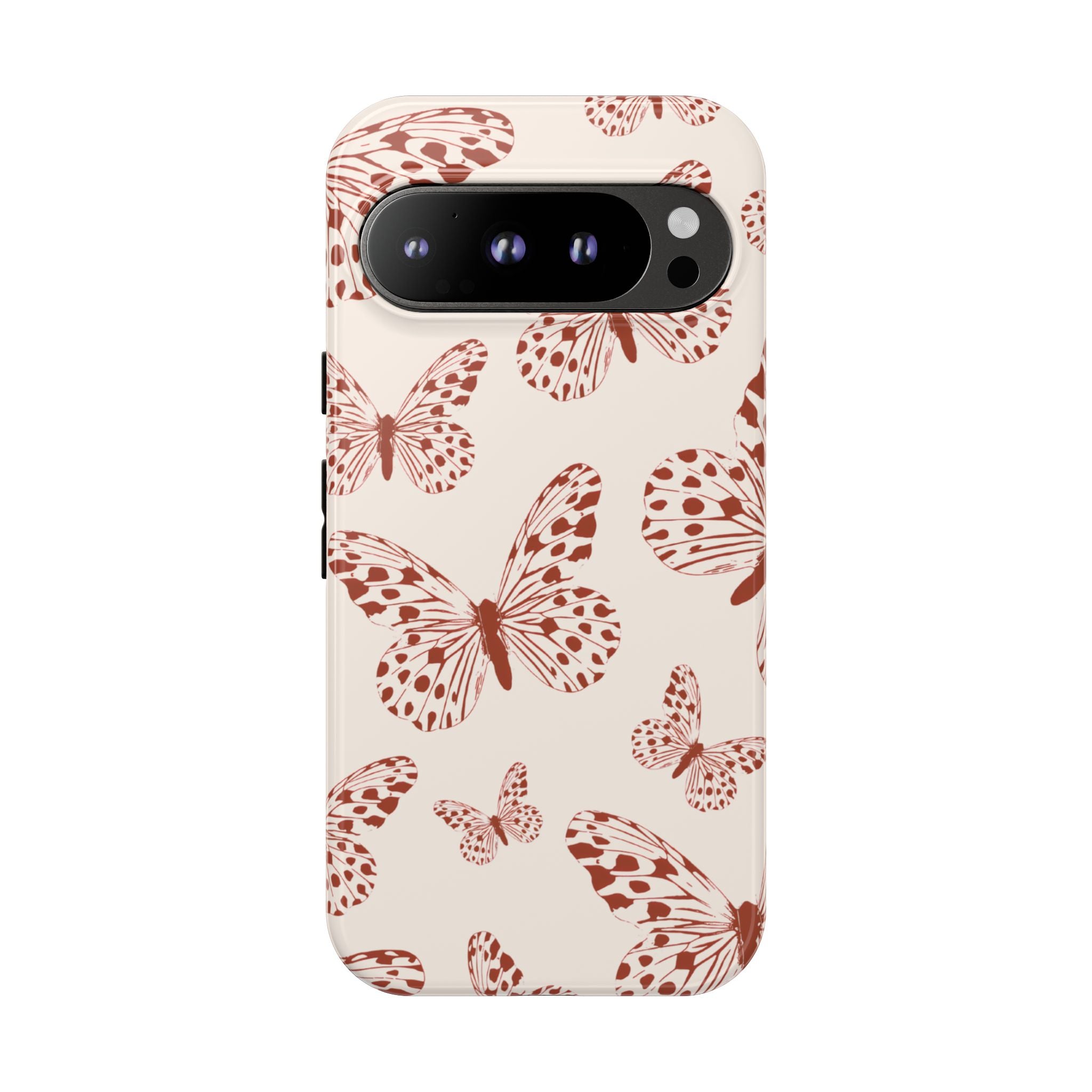 Vintage Butterfly Pixel Case