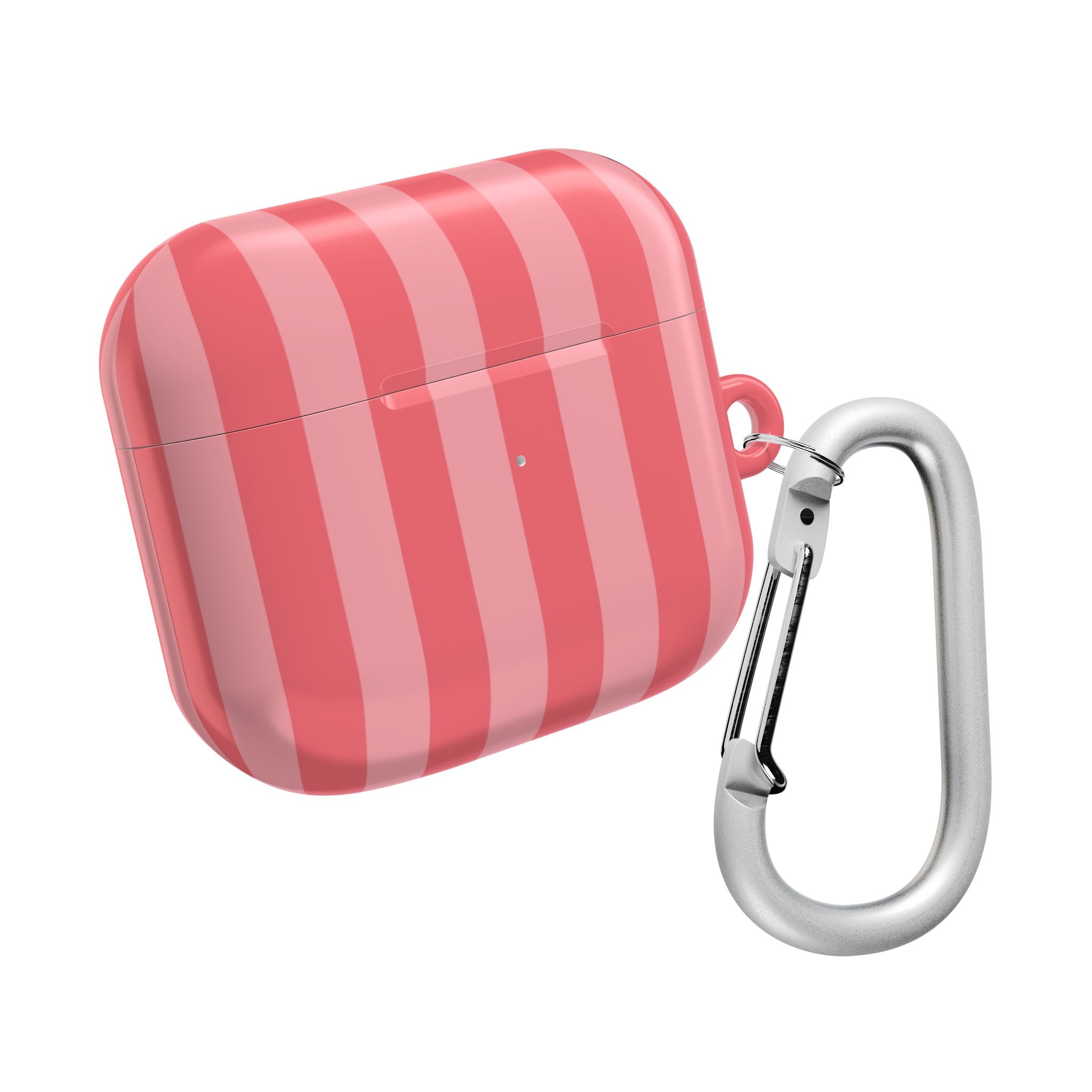 Summer in the Hamptons Pink Striped AirPods Case