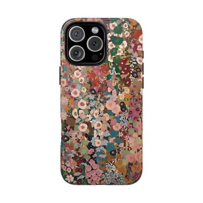 Coque iPhone à motif de giroflée | Motif floral