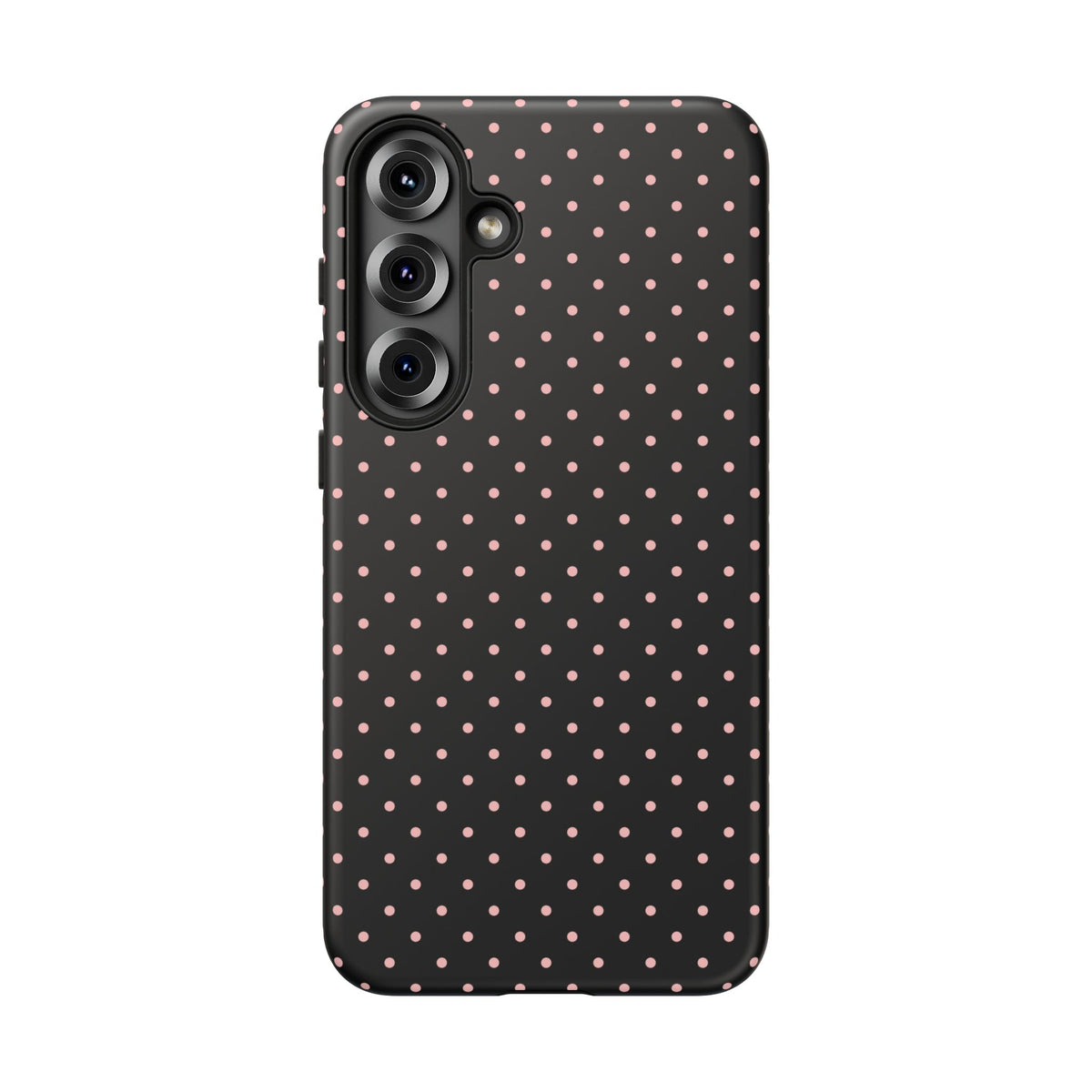 Polka Flirt | Pink & Black Polka Dot Galaxy Case