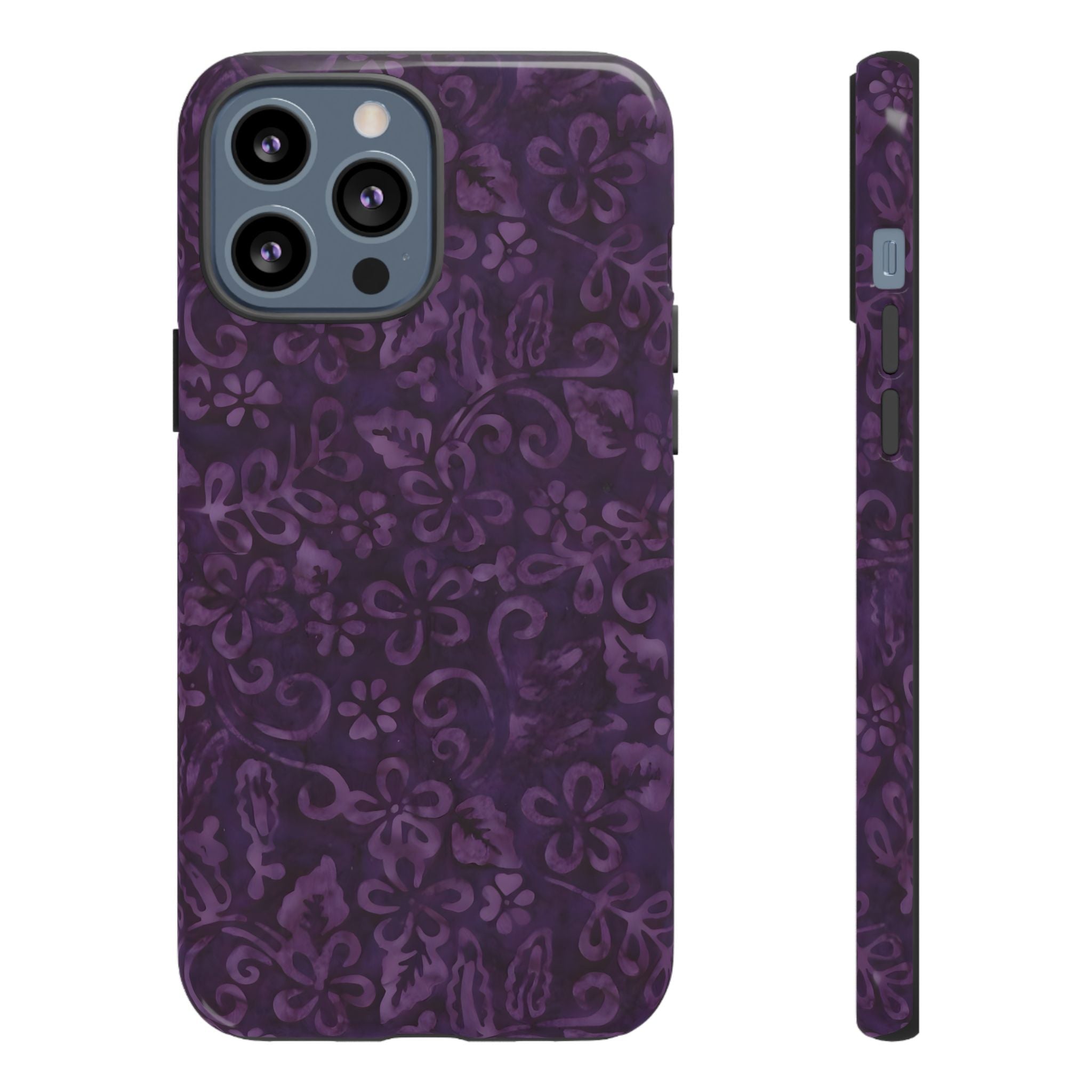 Violet Bloom iPhone Case