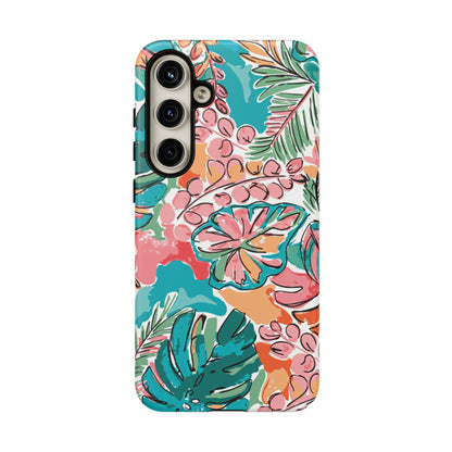 Tropical Botanical | Watercolor Botanical Case