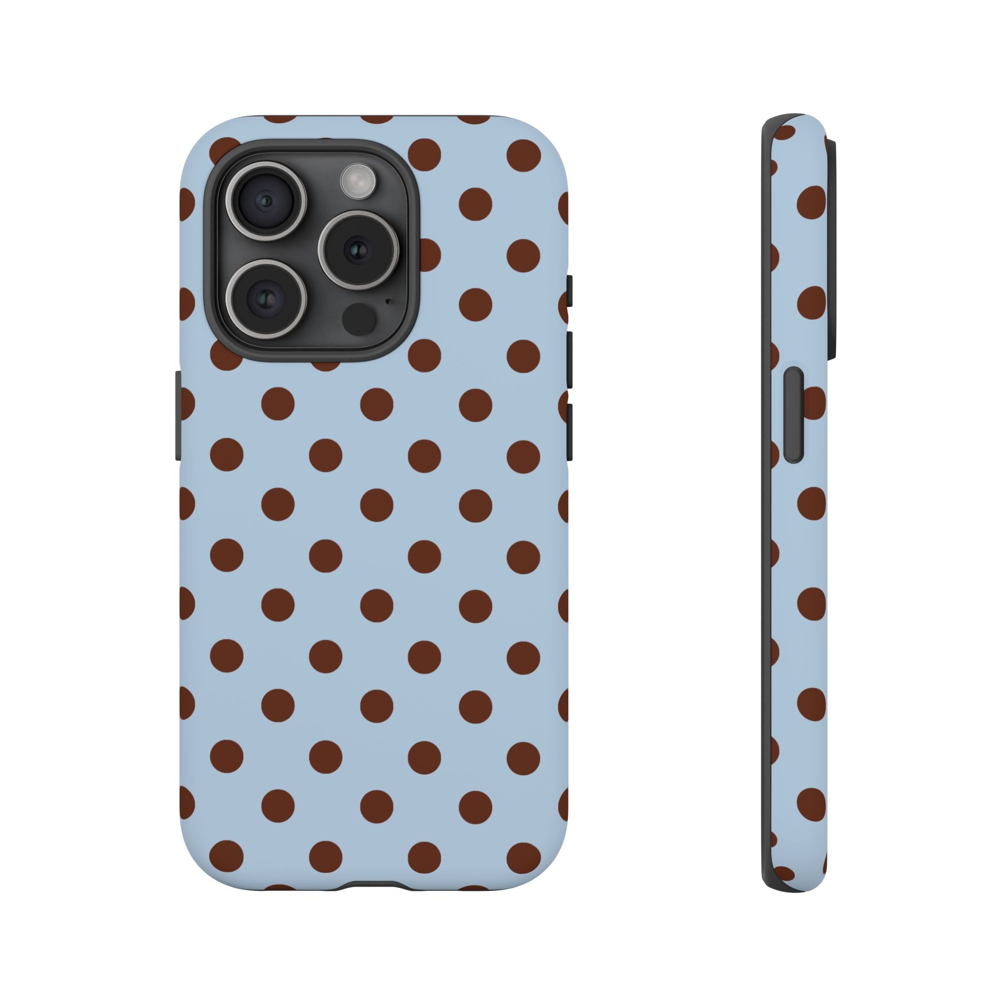 Mocha Dot iPhone Case