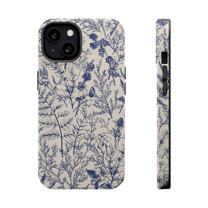 Botanical | Blue Floral MagSafe Case