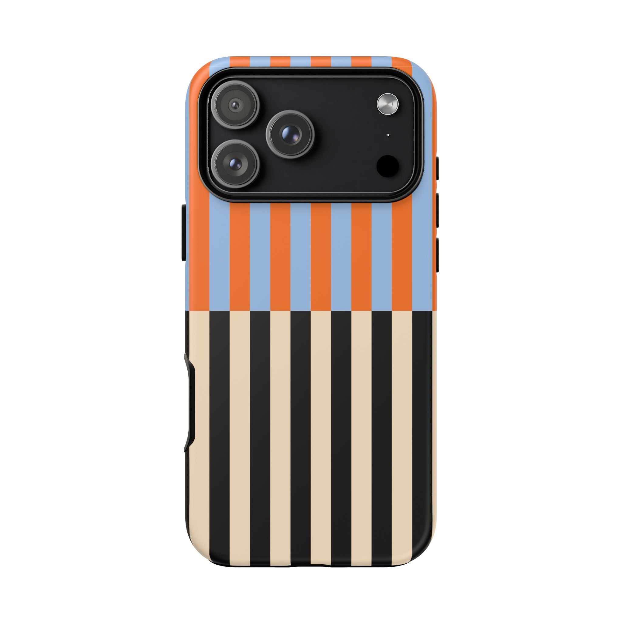 Colorblock Stripe iPhone Case