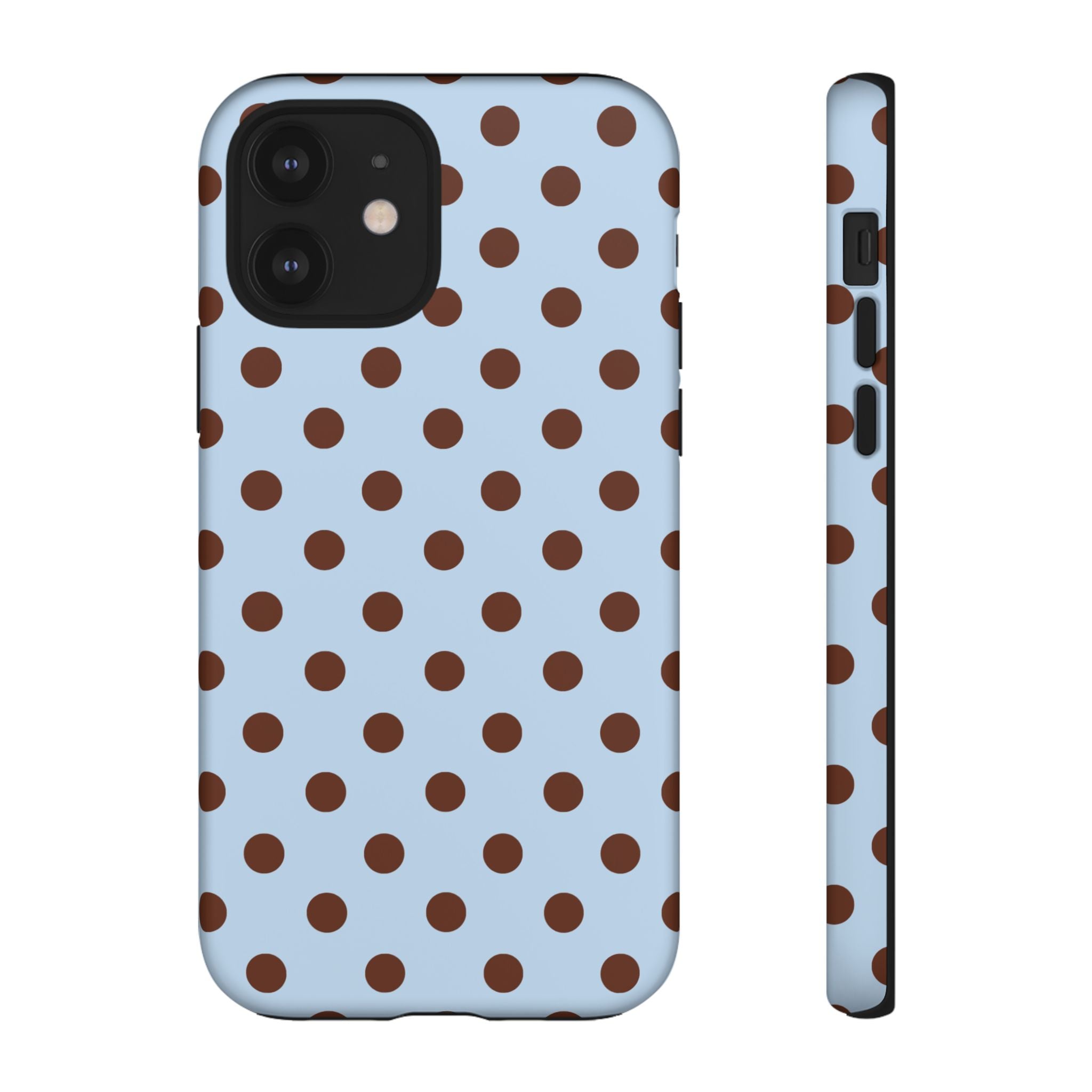Mocha Dot iPhone Case
