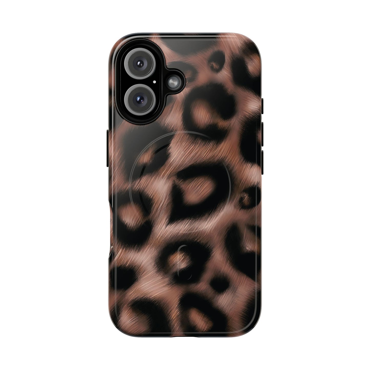 Funda MagSafe con estampado de leopardo llamativo | Diva