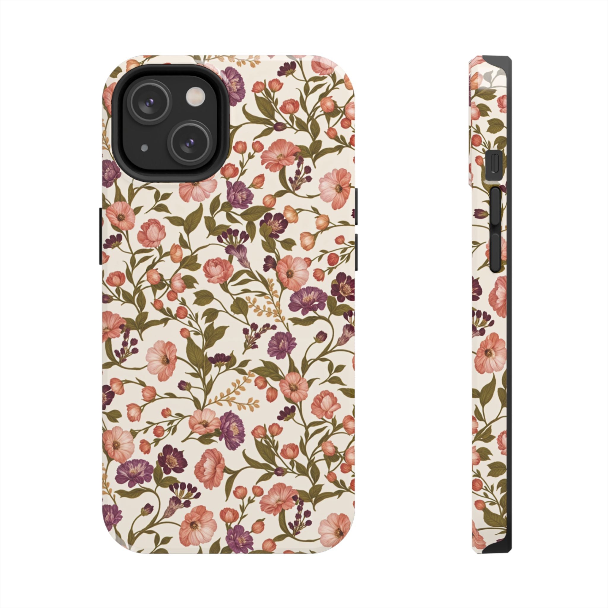 Flowering Vines Boho Floral iPhone Case