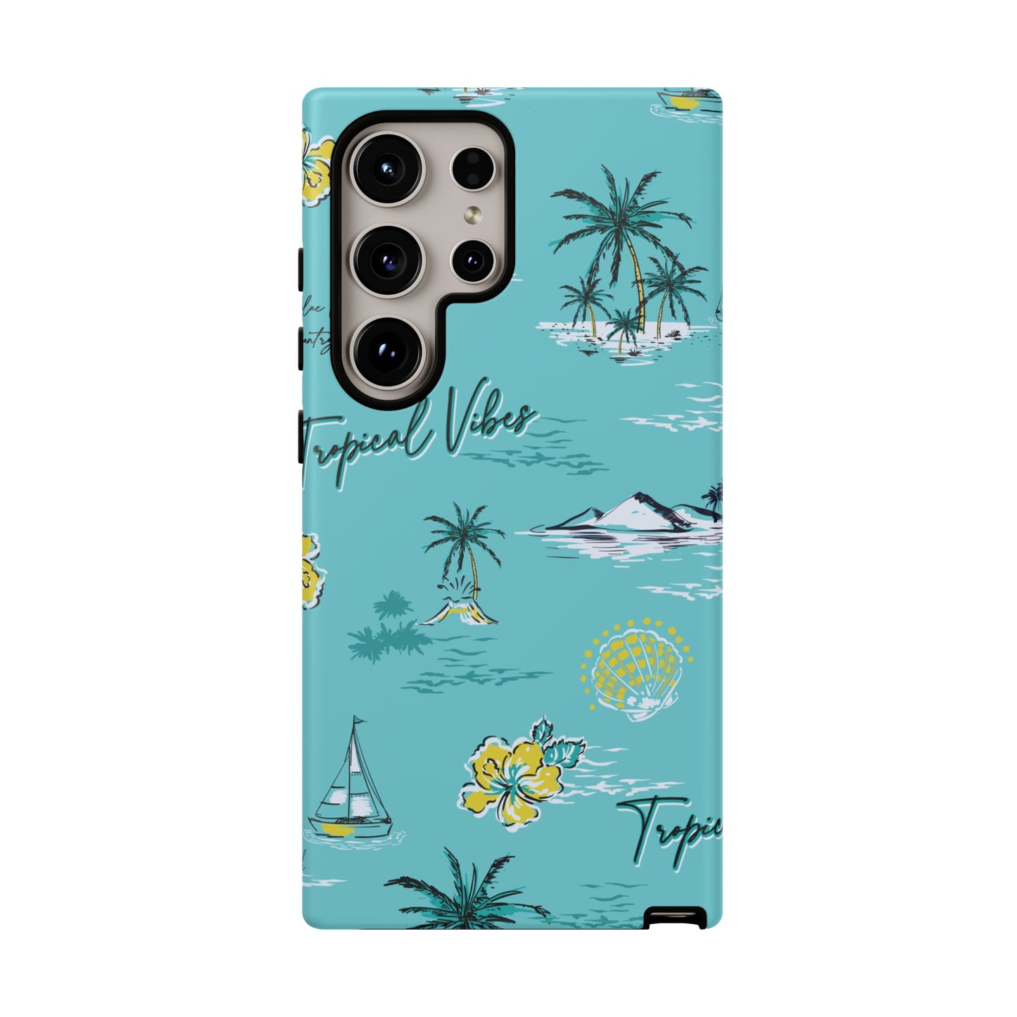 Tropical Vibes | Blue Island Vacation Case