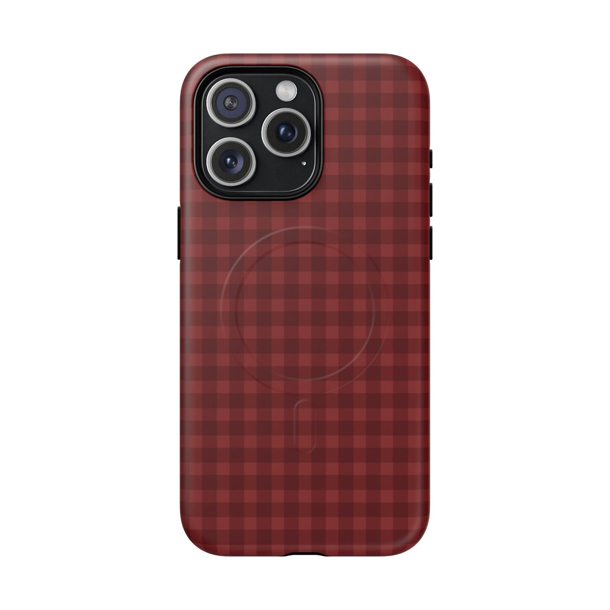 Bad Romance | Red Gingham MagSafe Case