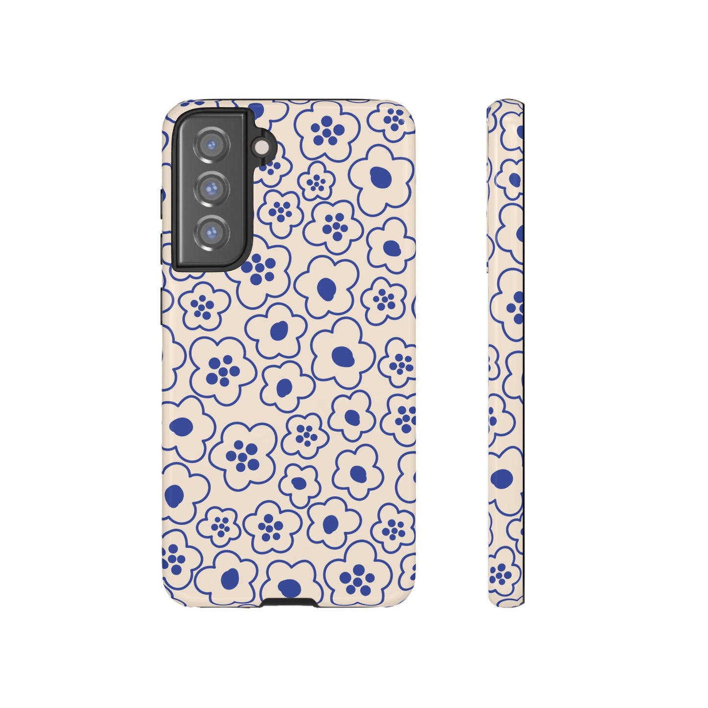 Blossom | Blue Retro Flower Case