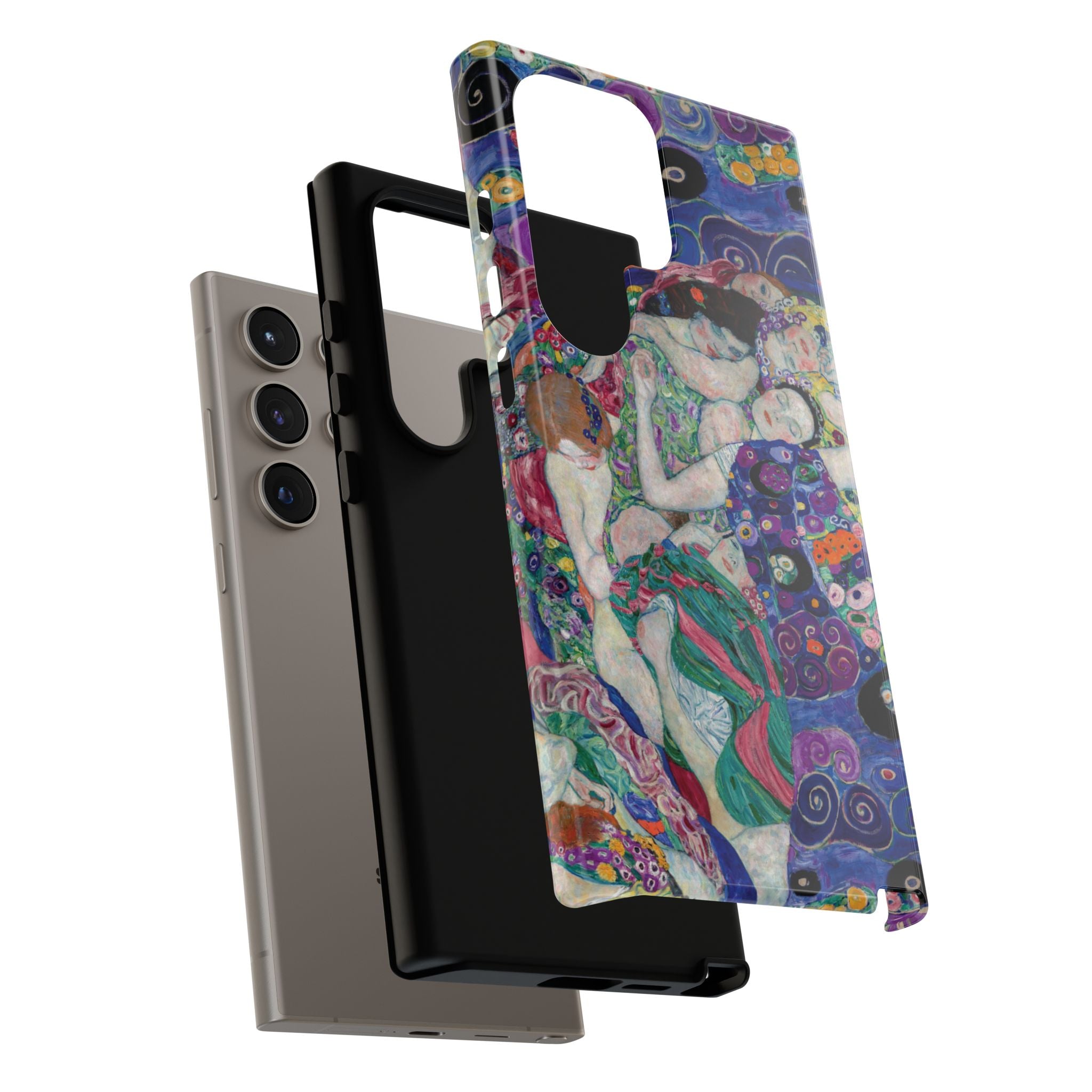 The Maiden Klimt Collage Galaxy Case