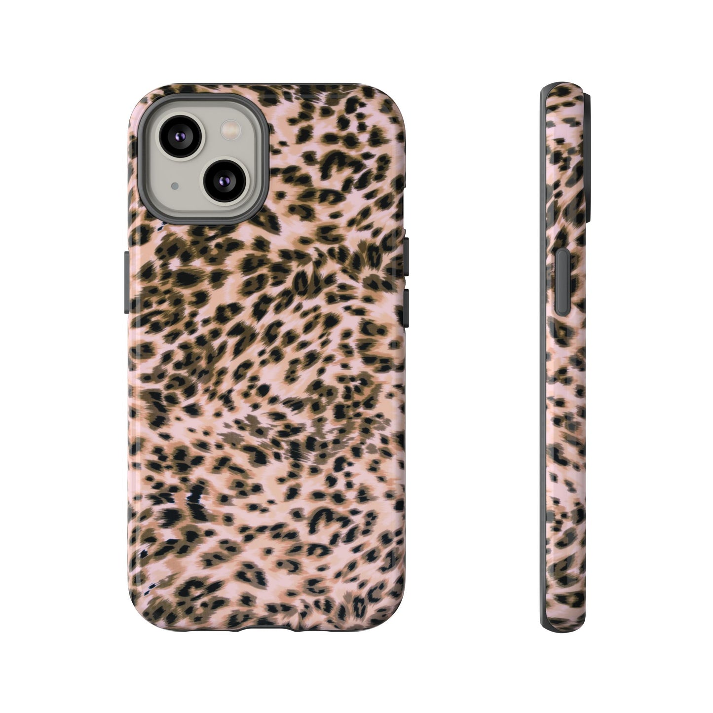 Flirt | Blush Leopard Print iPhone Case