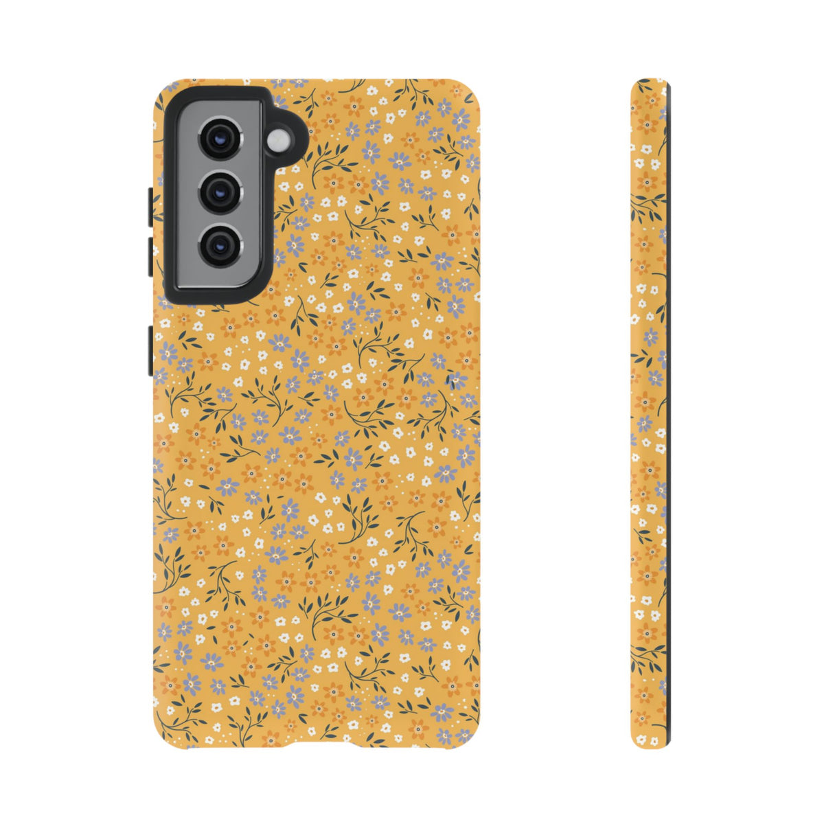 Sunny Side | Yellow Floral Galaxy Case