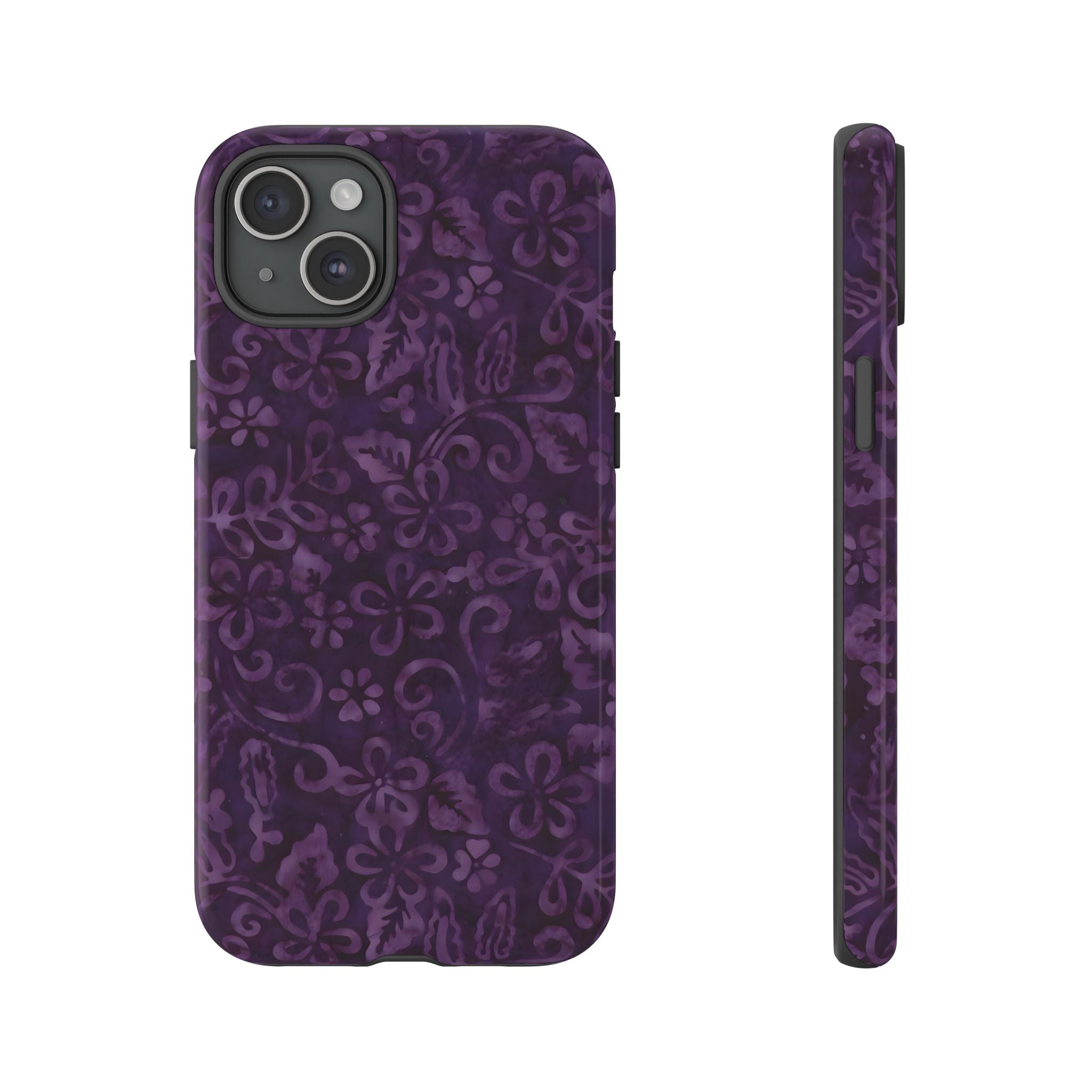 Violet Bloom iPhone Case