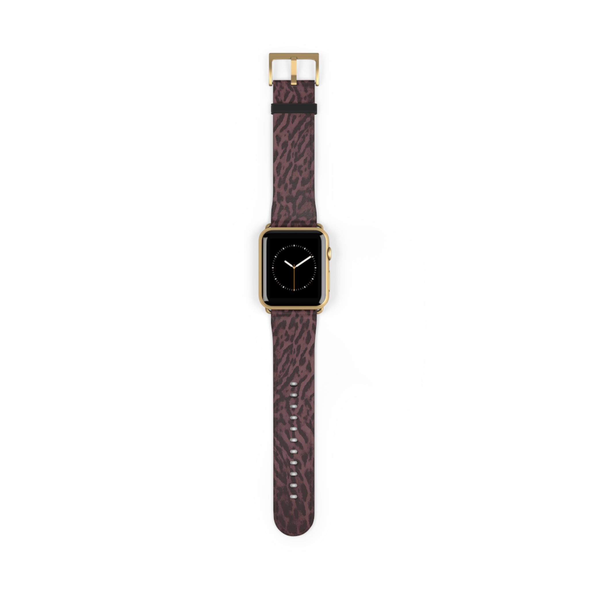 Purple Leopard Print Apple Watch Band