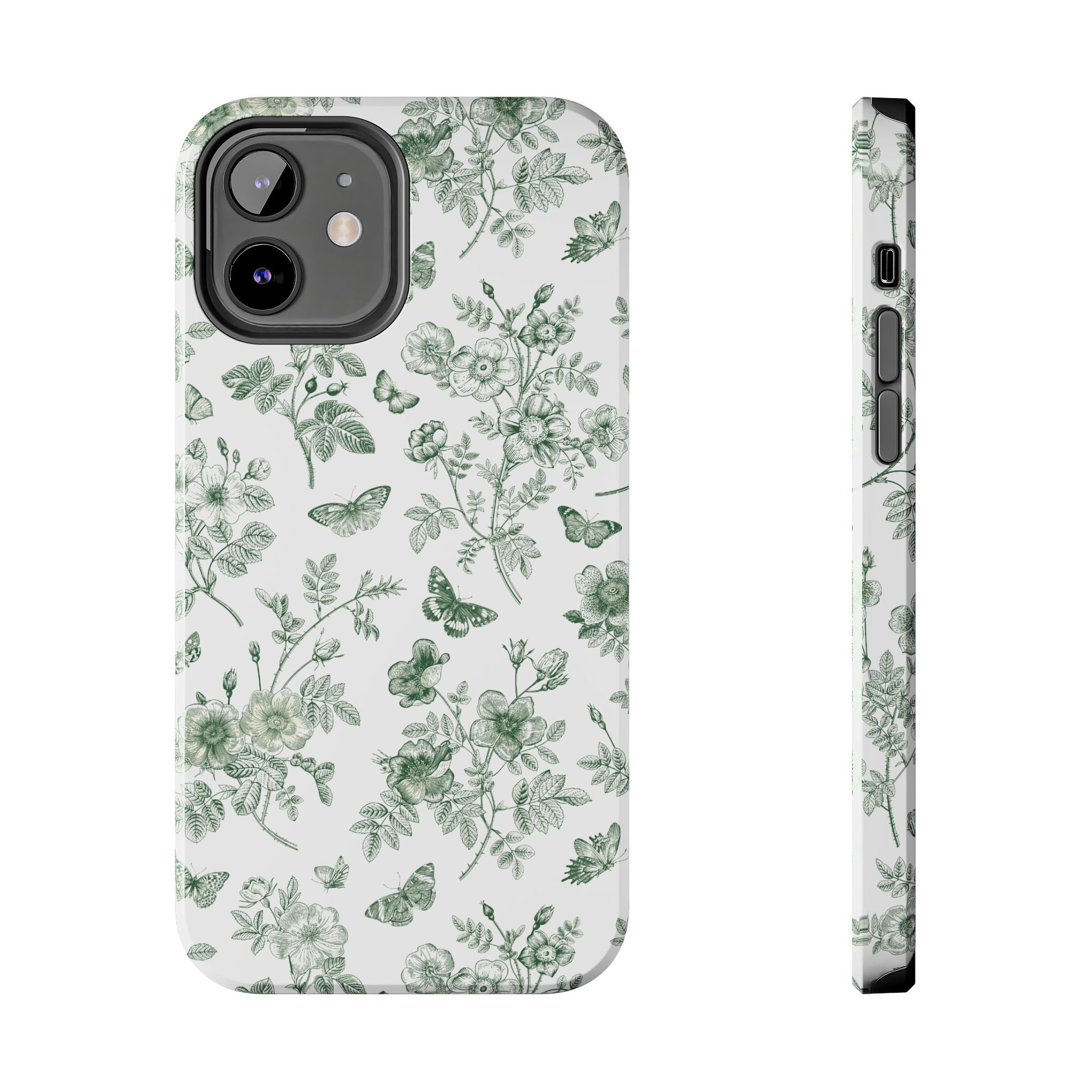 Butterfly Garden Floral iPhone Case