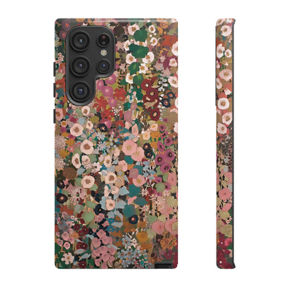 Funda para Samsung con diseño floral moderno de Wallflower