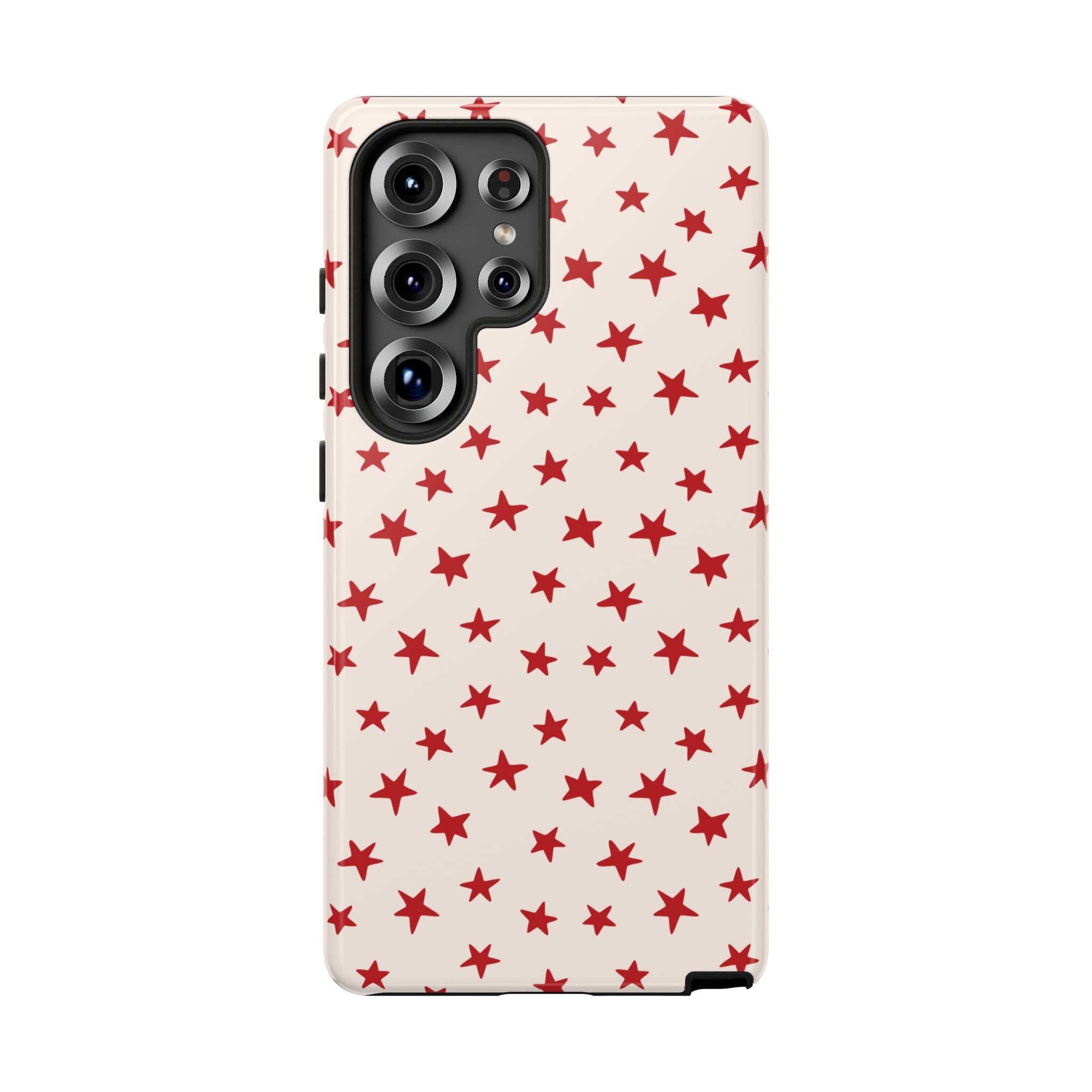 Starstruck Red Stars Galaxy Case