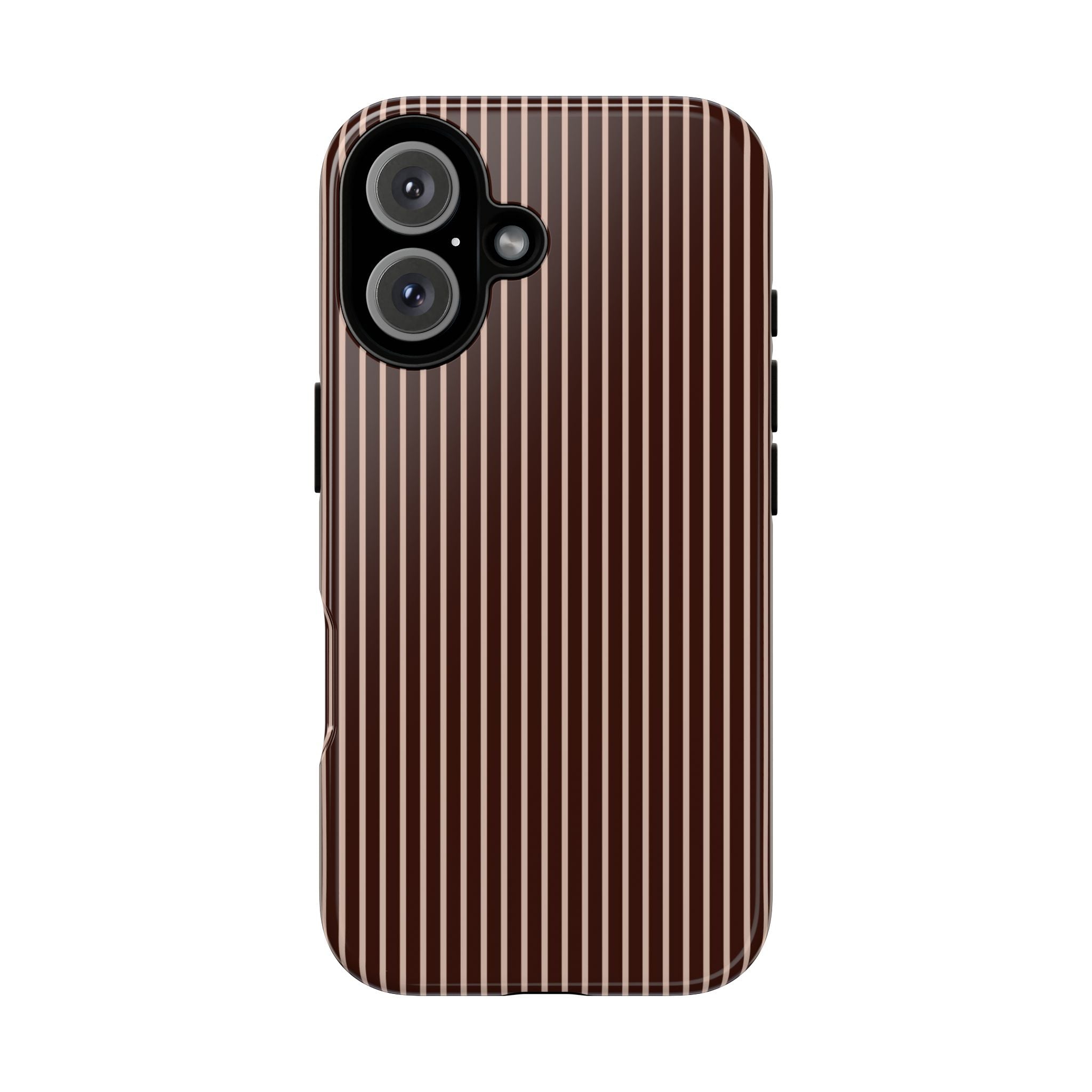 Cocoa Stripe Phone Case