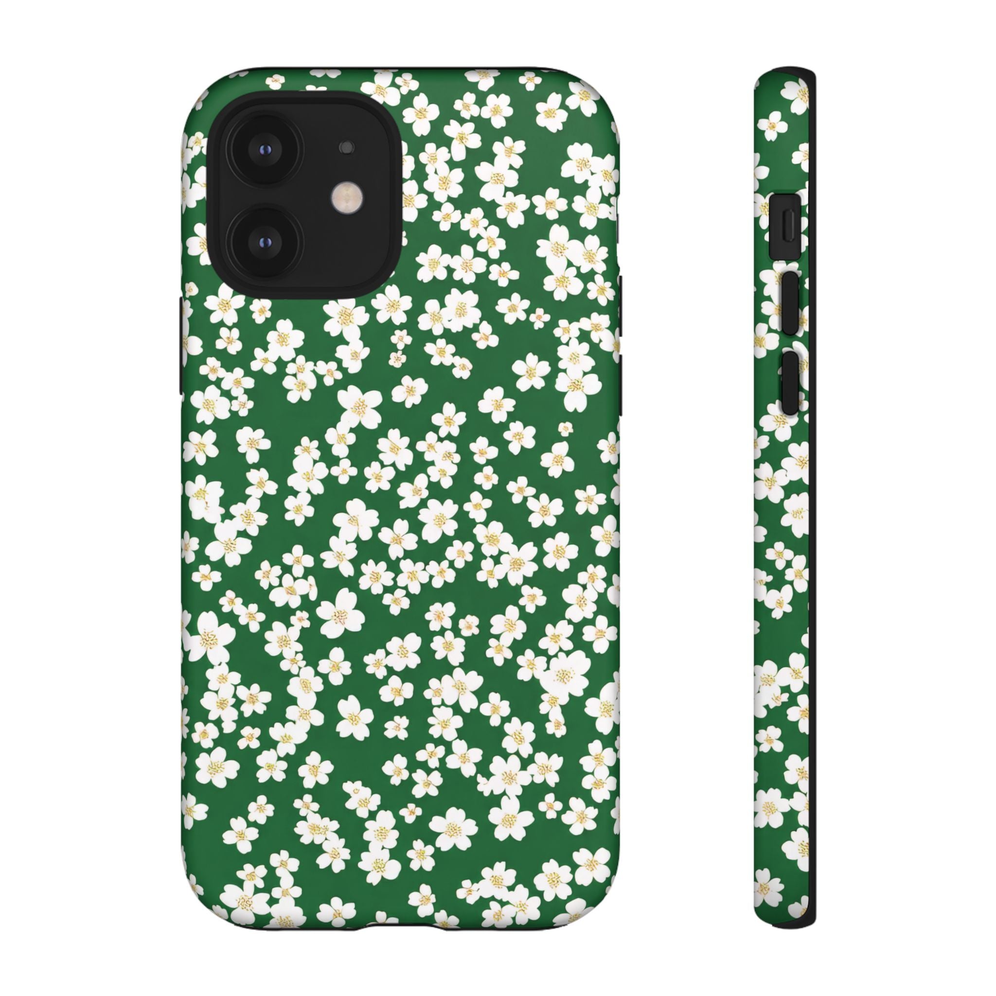 Emerald Bloom iPhone Case