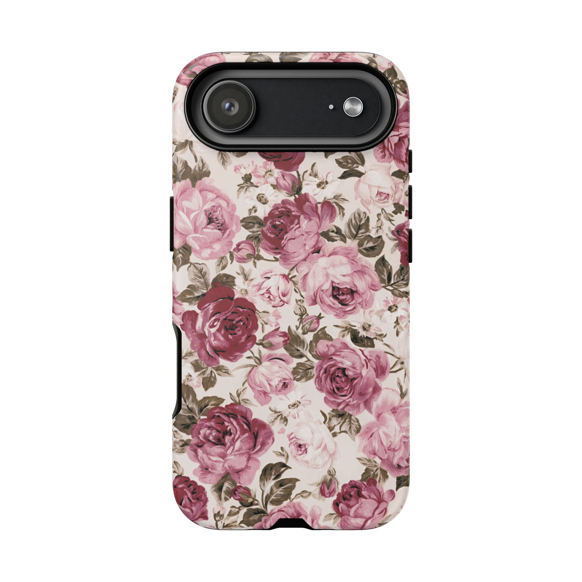 Love Story | Vintage Pink Rose Floral iPhone Case