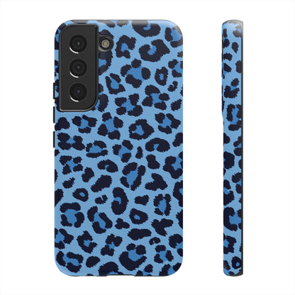 Blue Leopard | Bold Y2K Animal Print Case