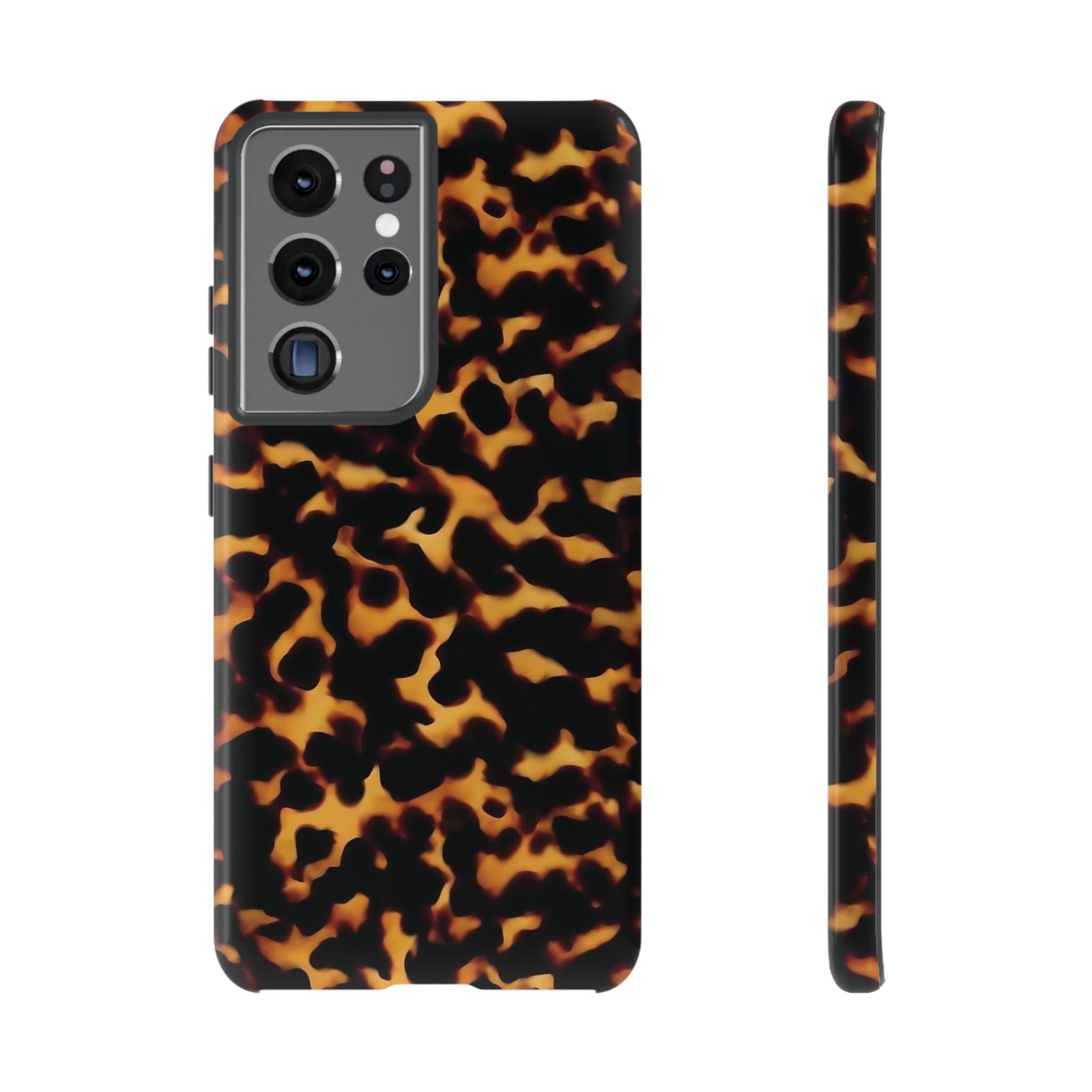Tortie Tortoiseshell Print Galaxy Case