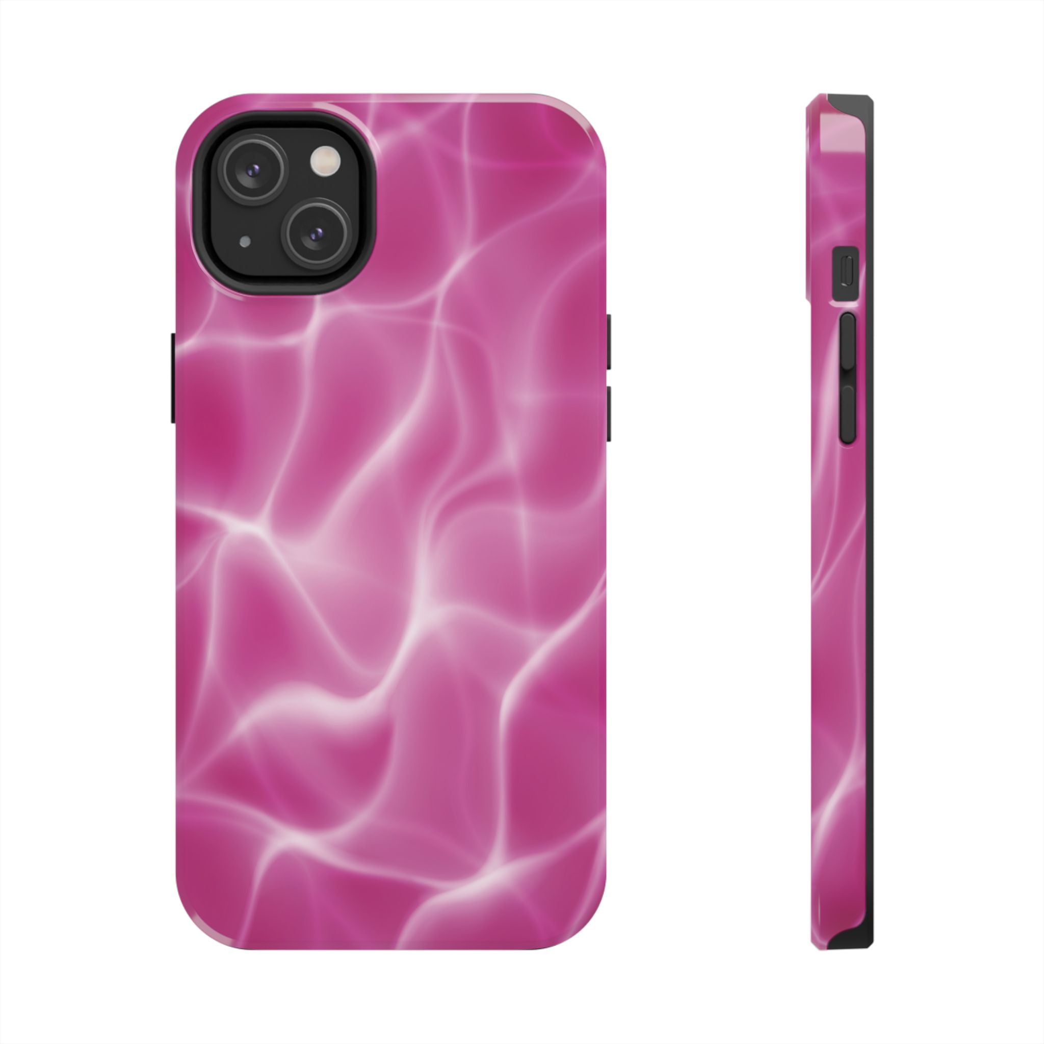 Pool Daze Pink Abstract iPhone Case
