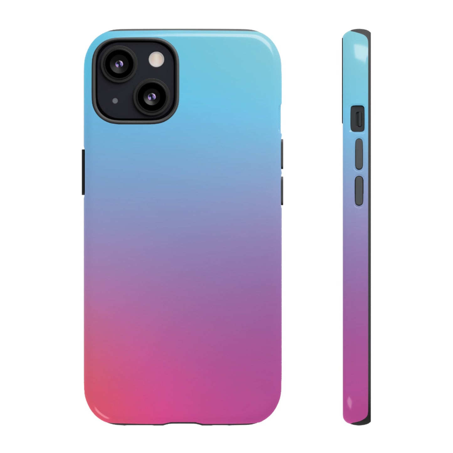 Beyond the Horizon | Blue-Pink Ombré Case