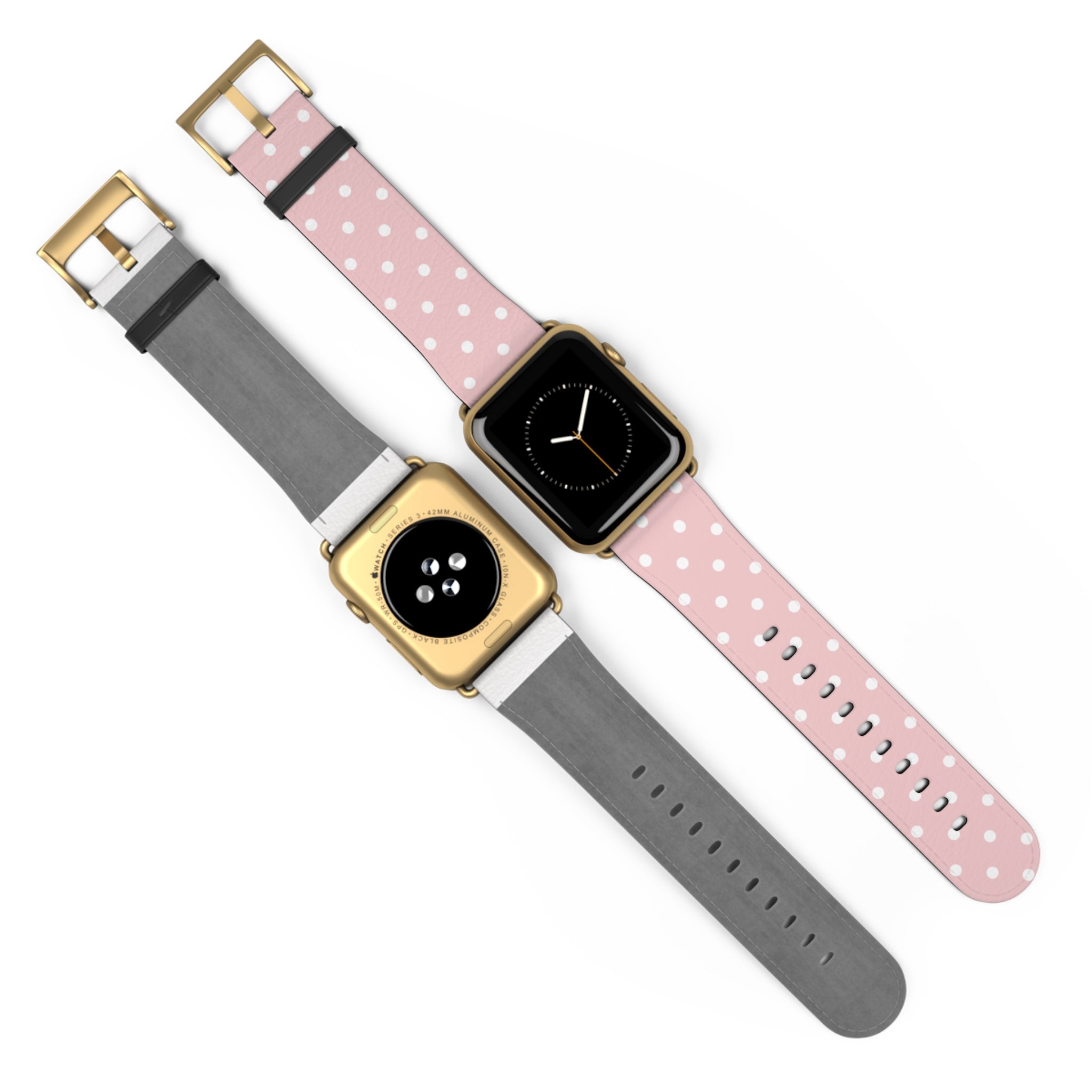 Pink Polka Dot Apple Watch Band