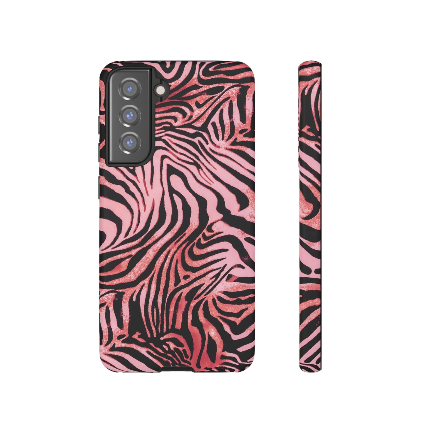 Rosy Zebra | Pink Animal Print Case