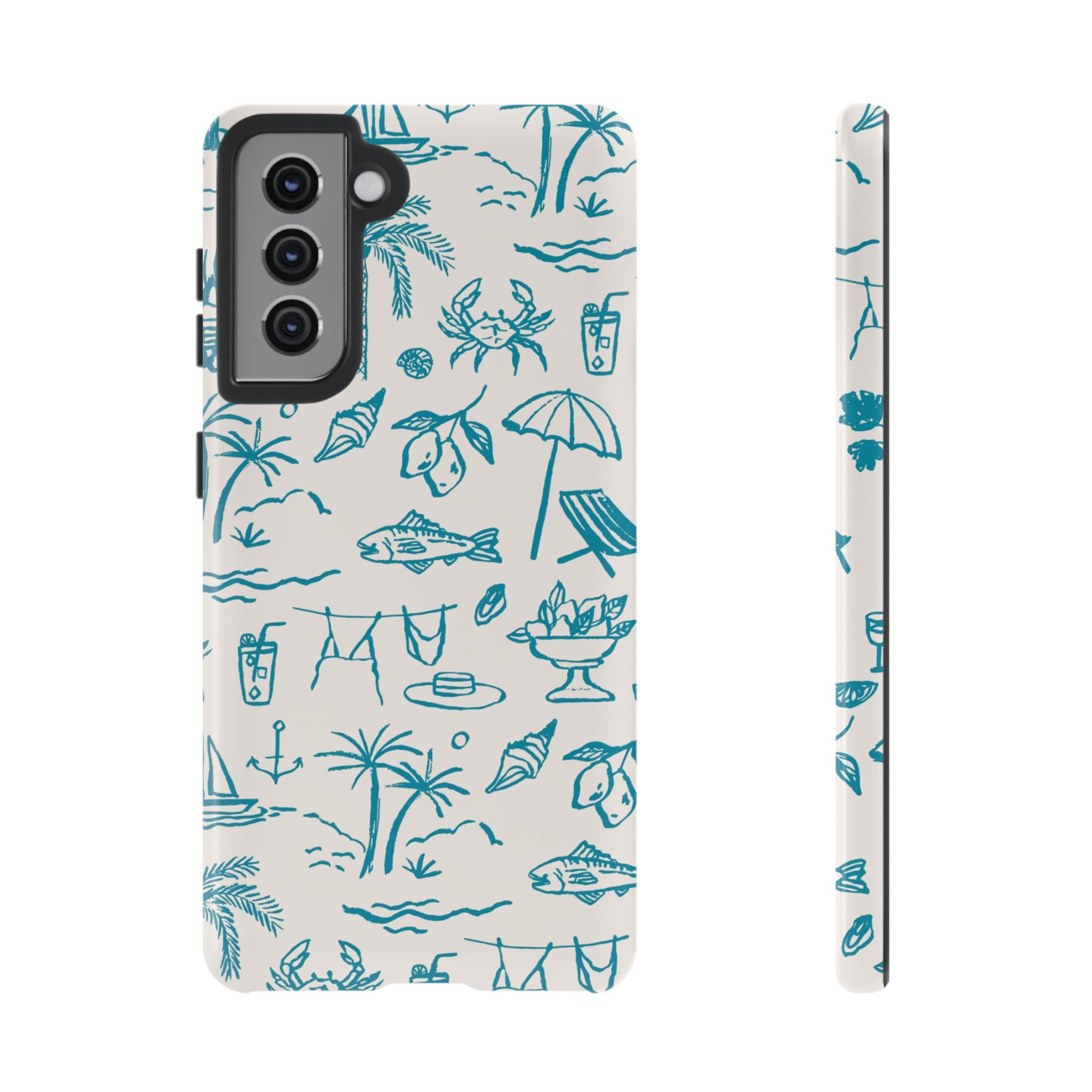 Meet Me Seaside Galaxy Case
