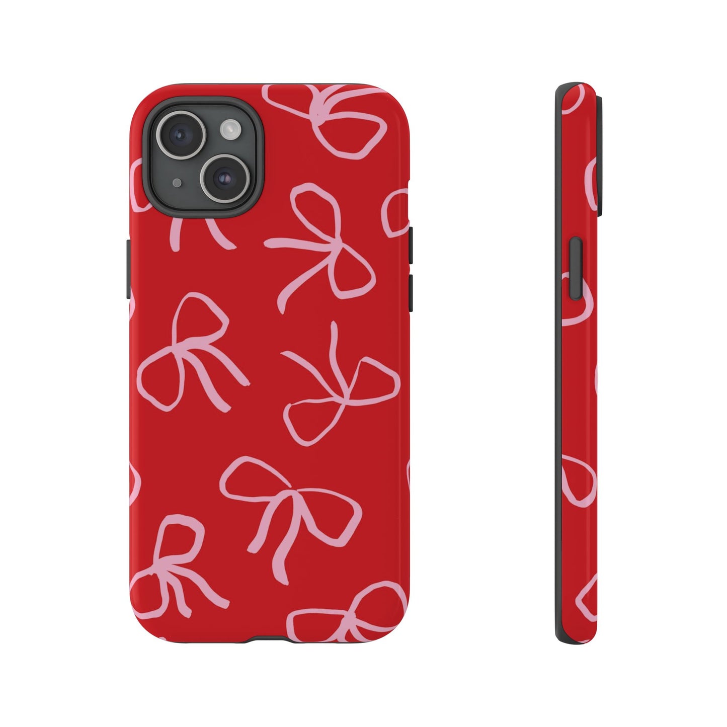 Ribbons & Bows | Red Coquette iPhone Case