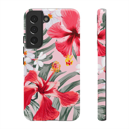 Pua | Pink Hibiscus Floral Case