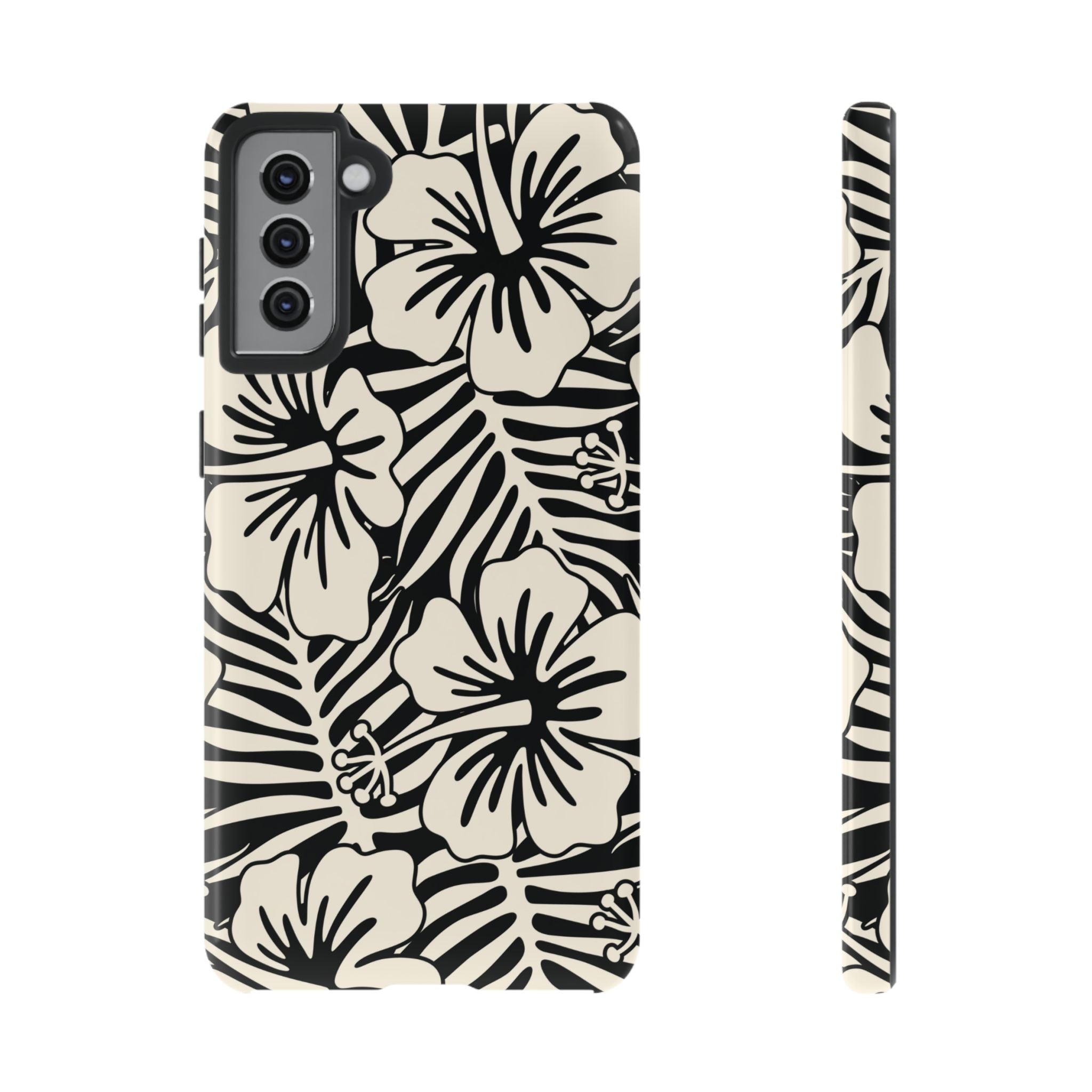 Island Girl Tropical Floral Galaxy Case
