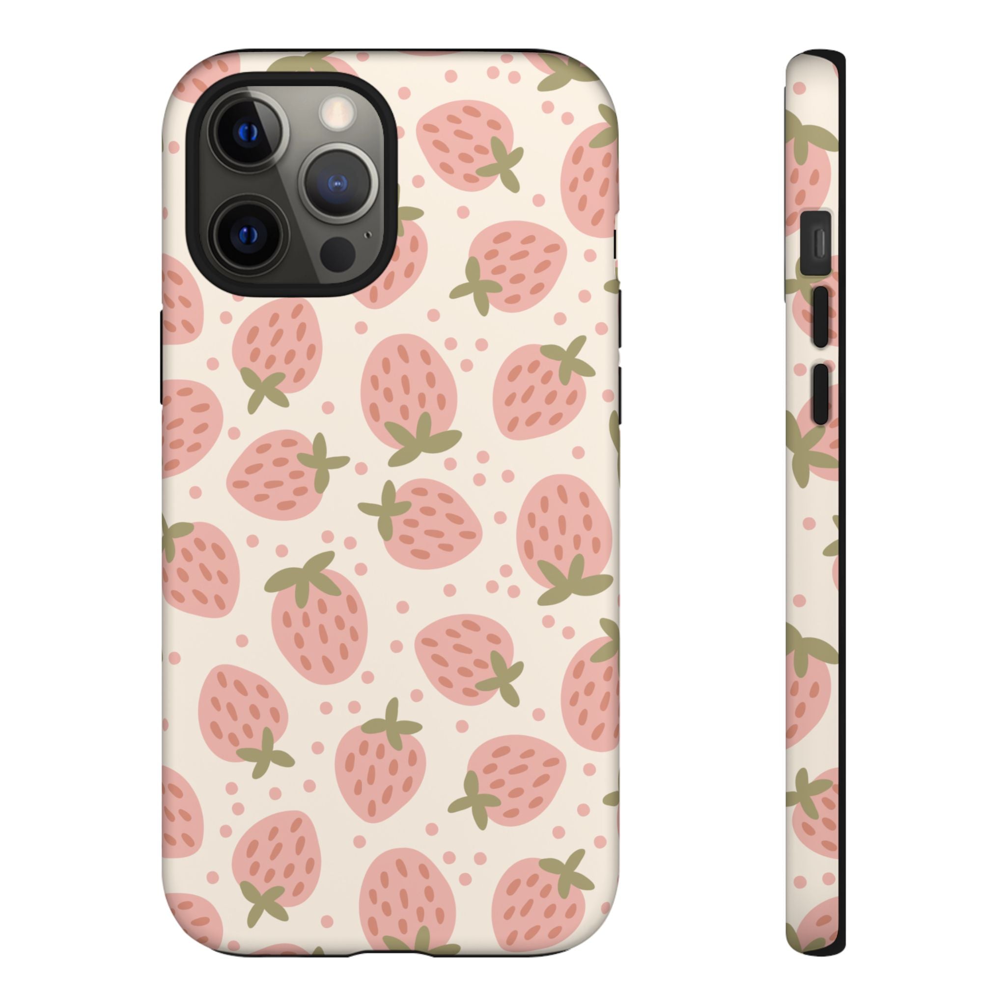 Strawberry Cream iPhone Case