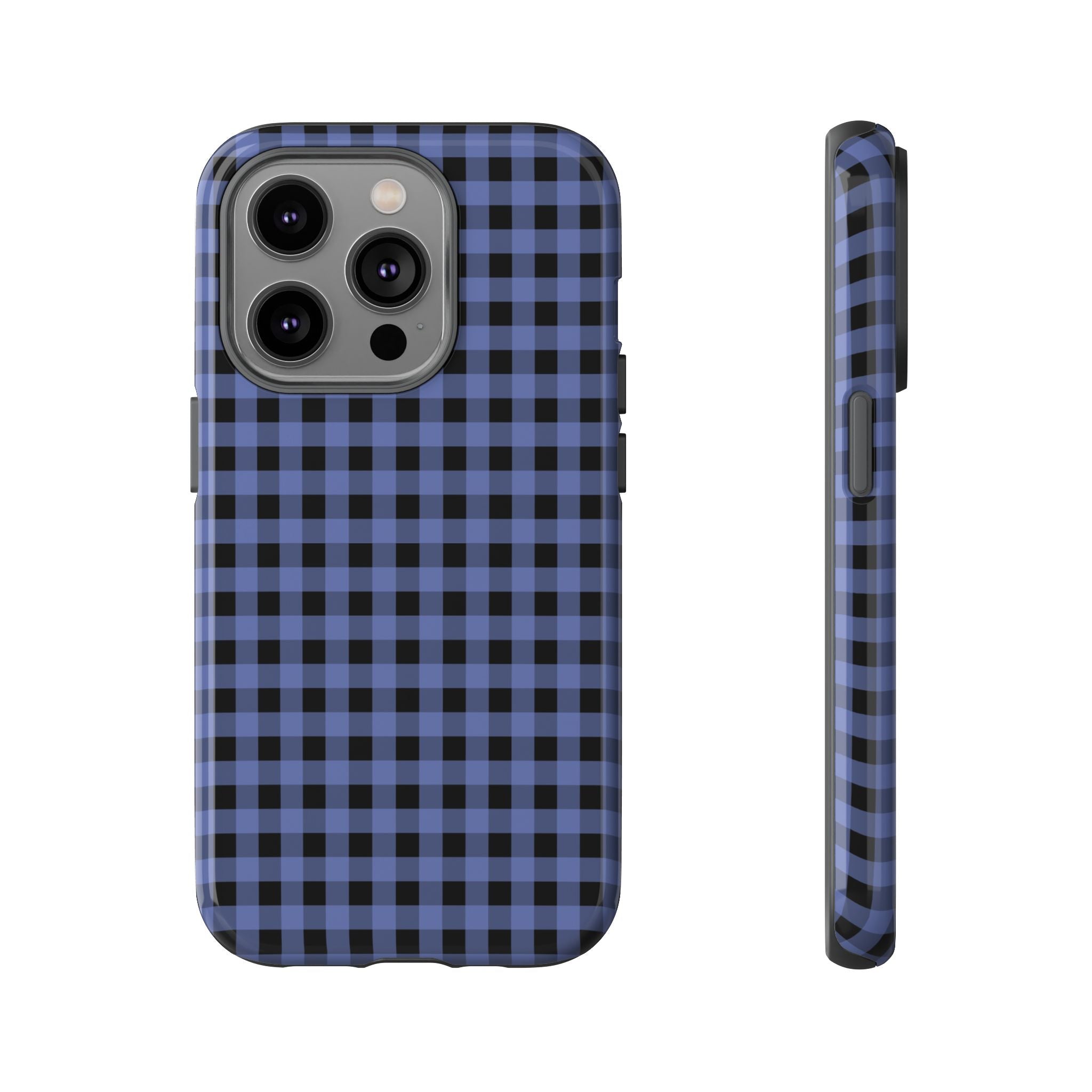 Blueberry Jam | Gingham iPhone Case