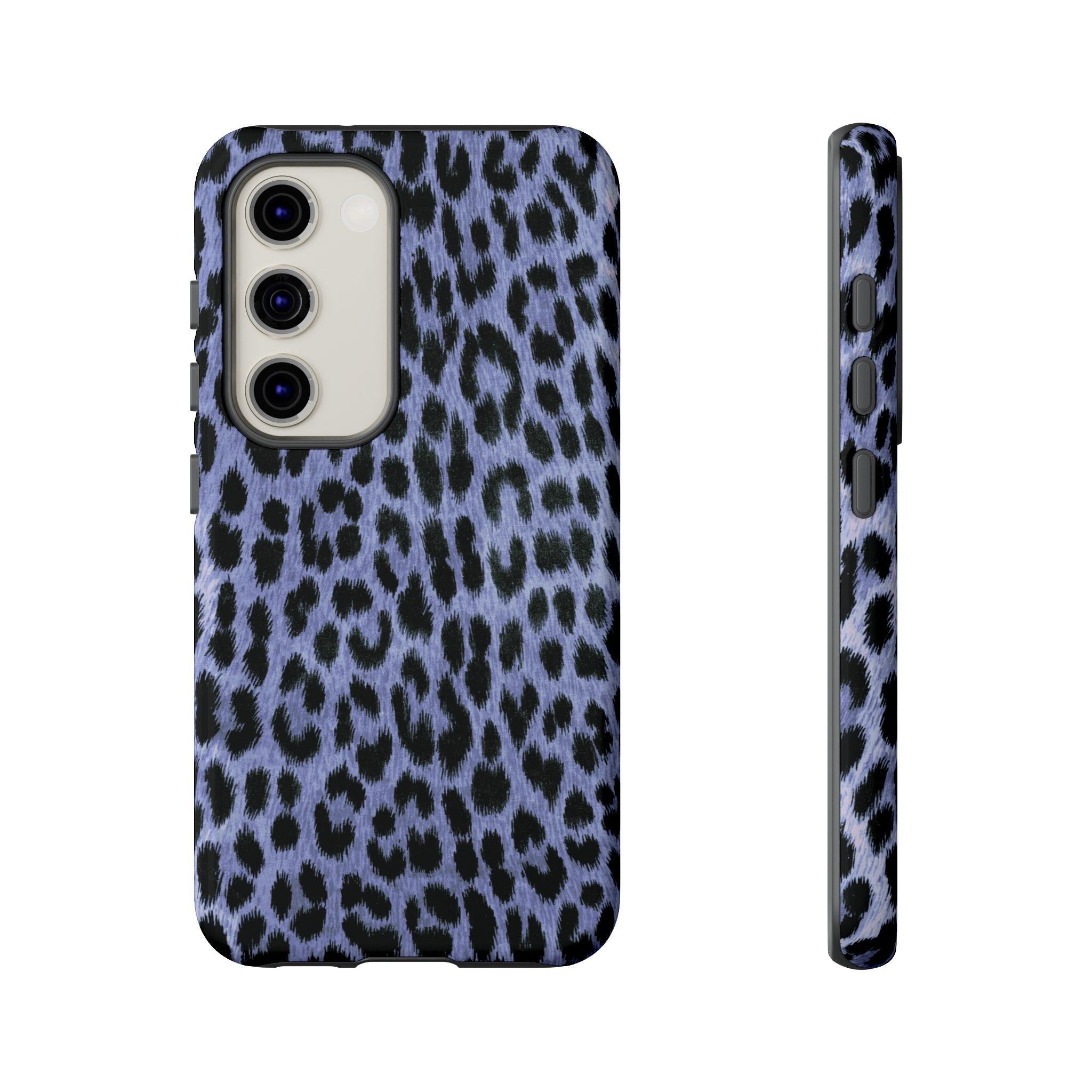 Untamed | Blue Leopard Galaxy Case