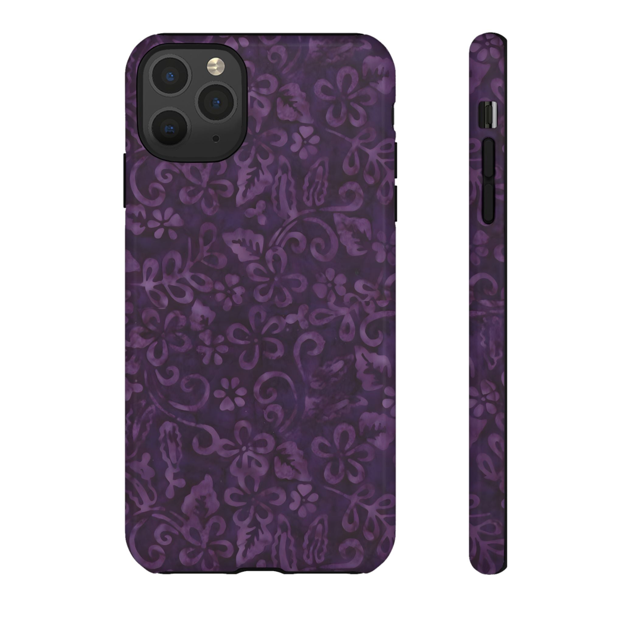 Violet Bloom iPhone Case