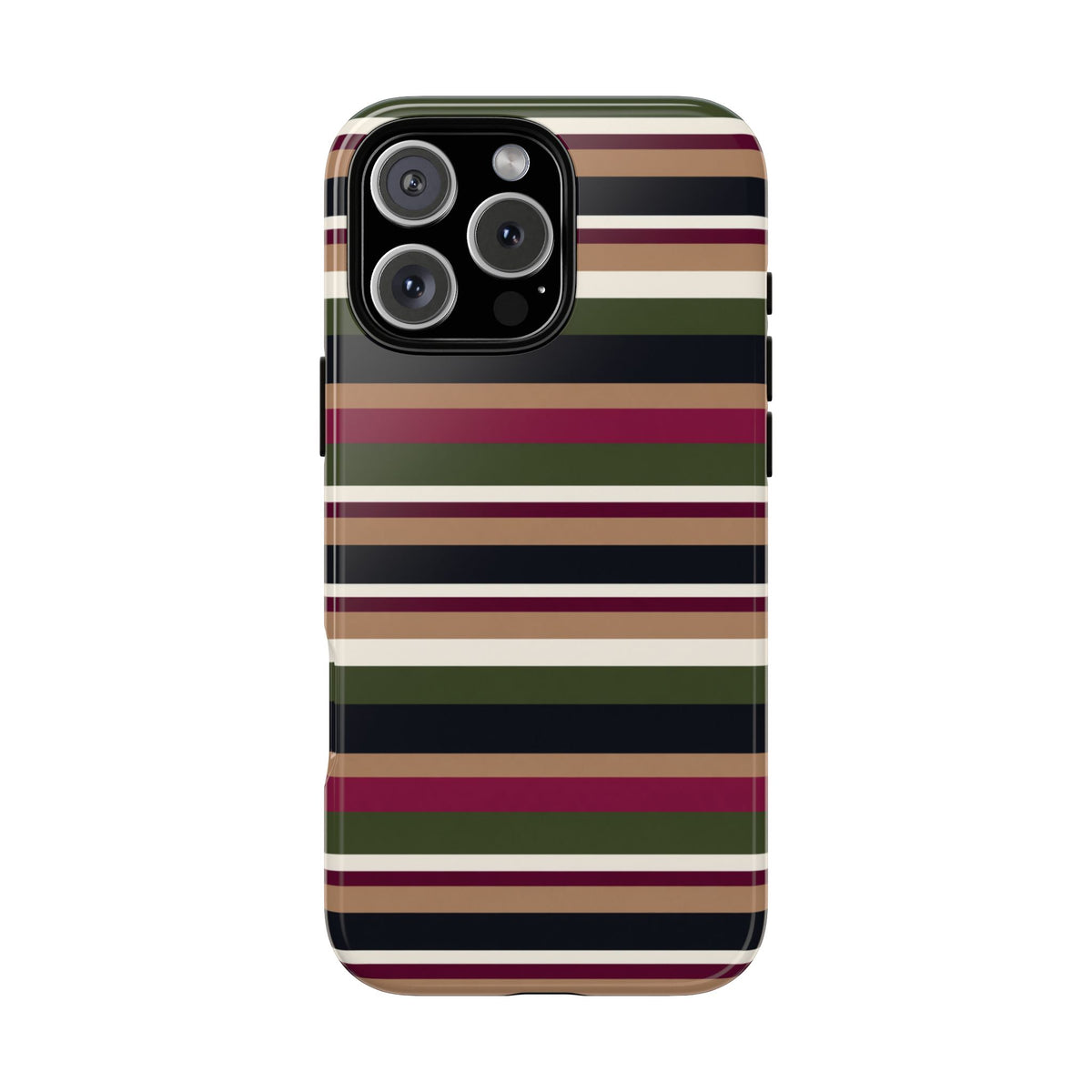 West End | Retro Striped iPhone Case