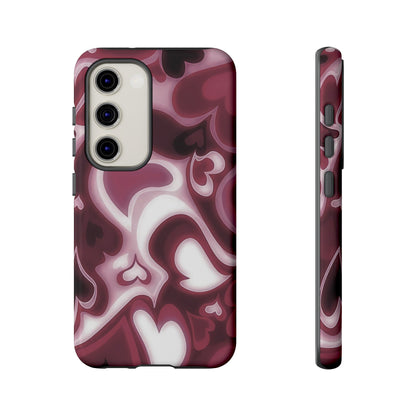 Coque Samsung à cœurs de rêve | Cœurs rétro