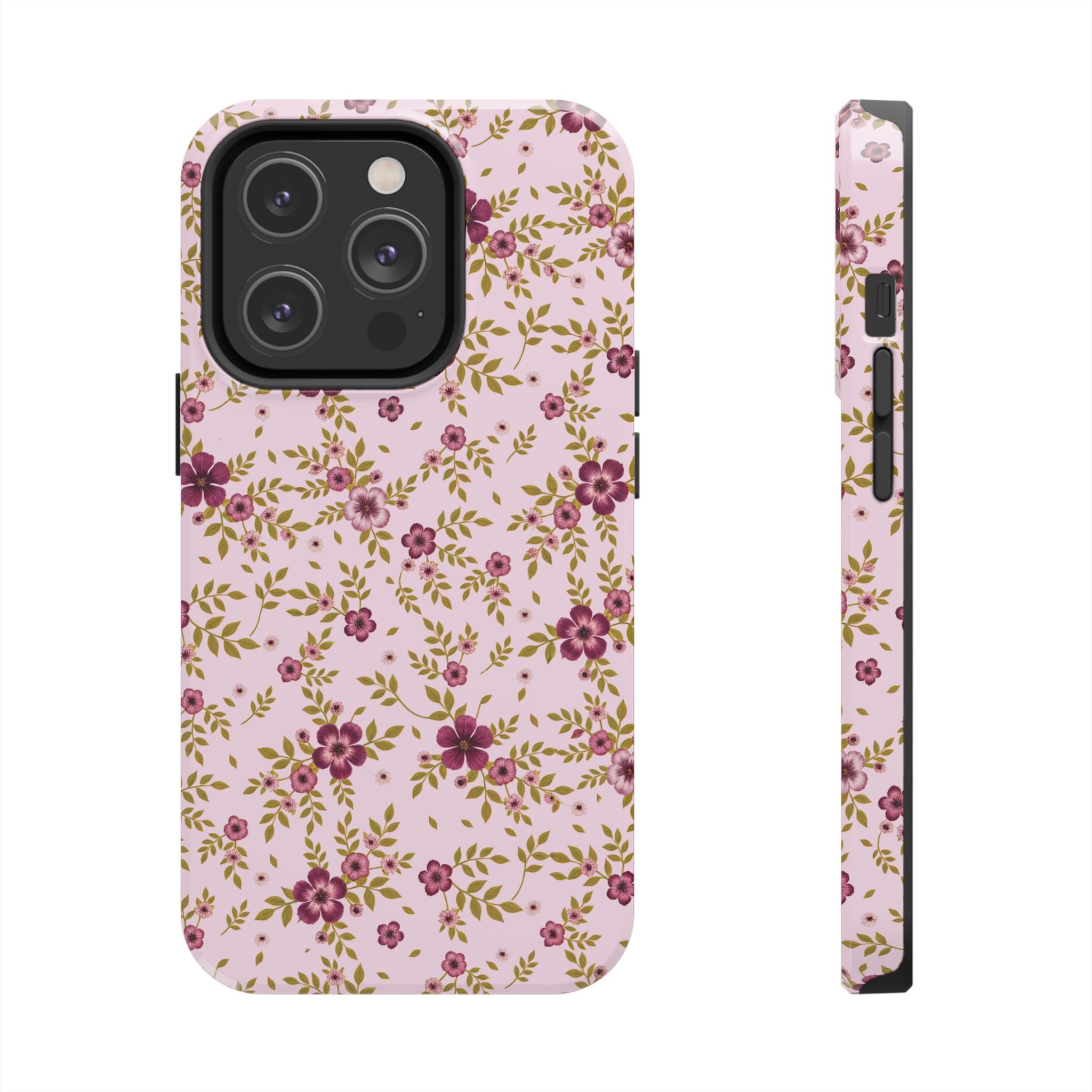 Lilac Petals Purple Floral iPhone Case