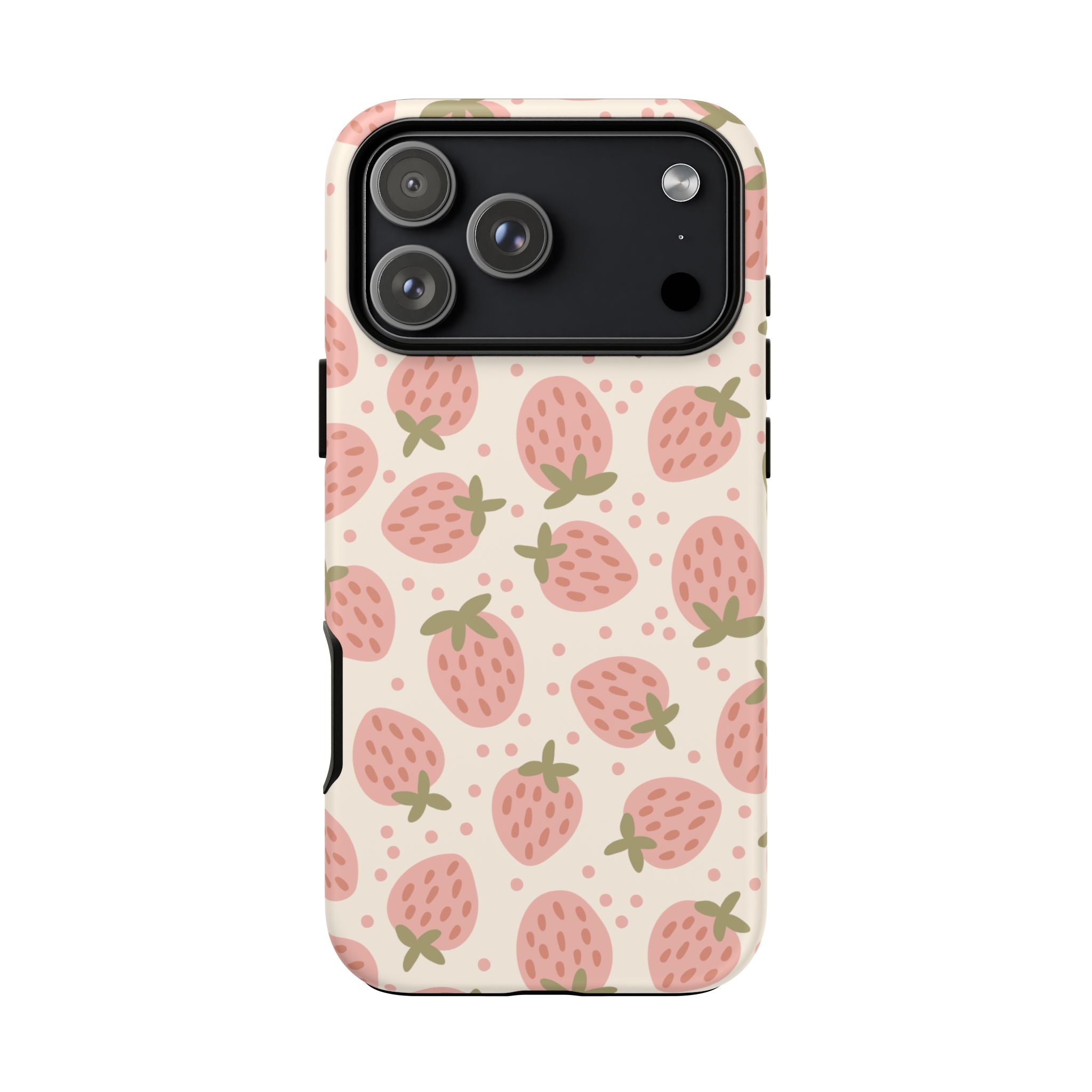 Strawberry Cream iPhone Case