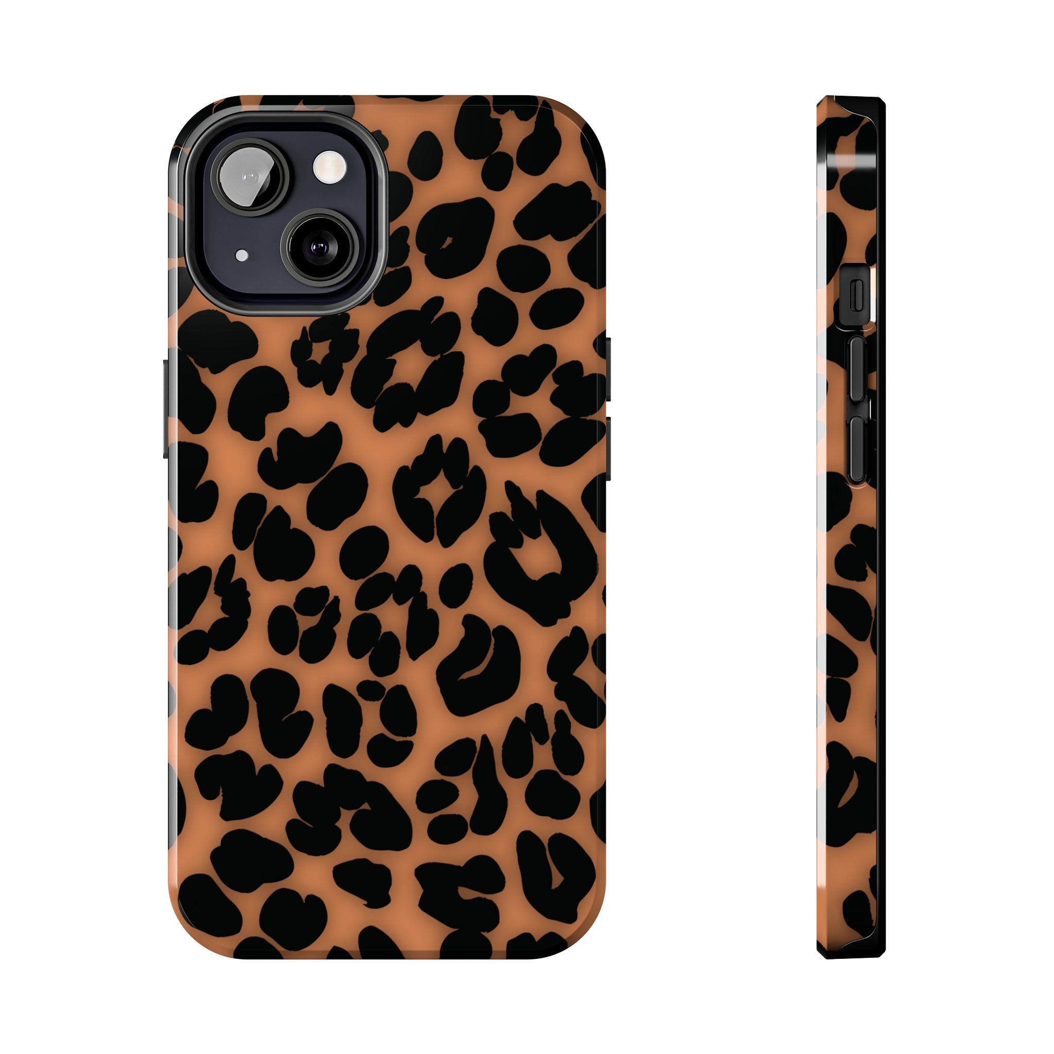 Amber Leopard Animal Print iPhone Case