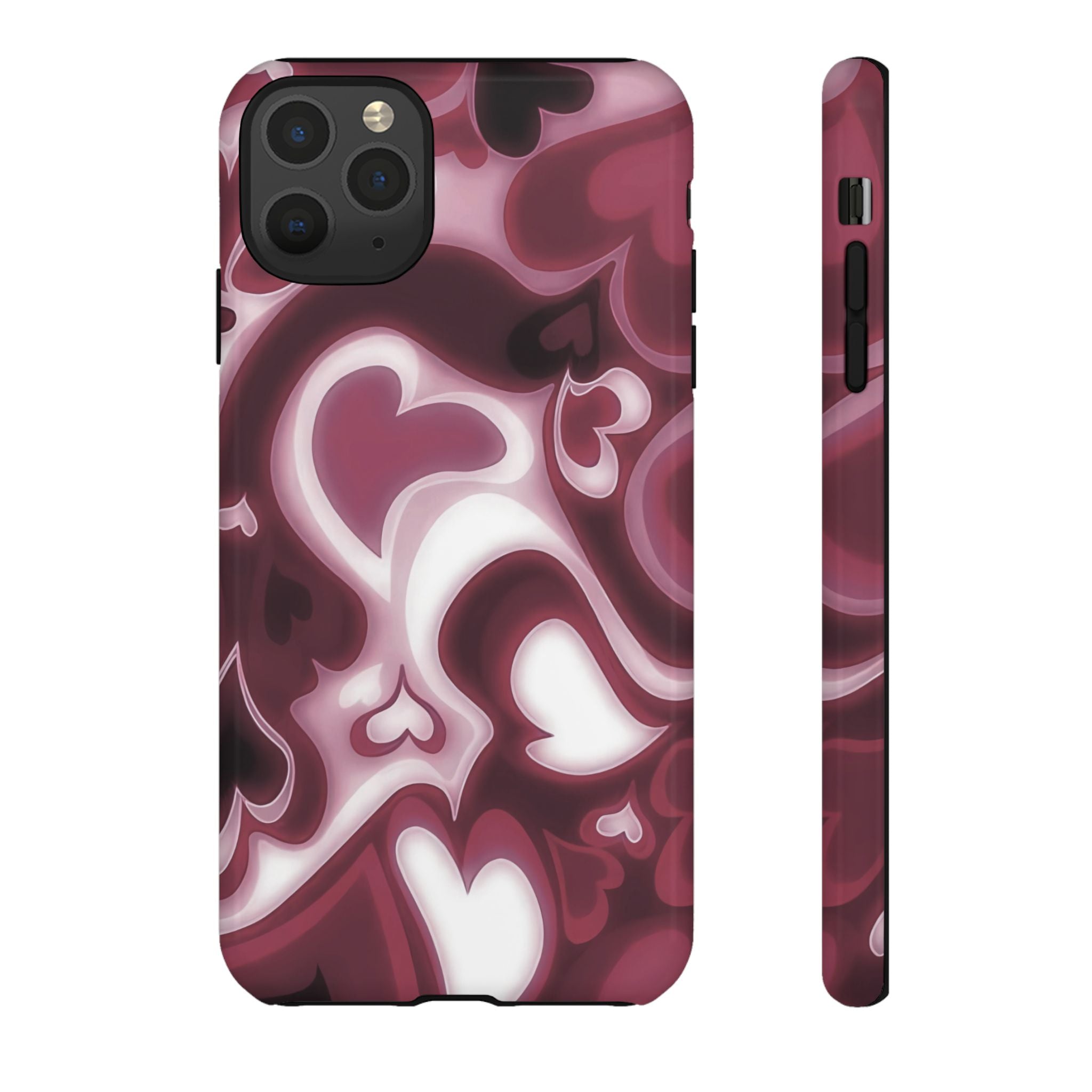 Coque iPhone Dreamy Hearts | Coque rétro Hearts