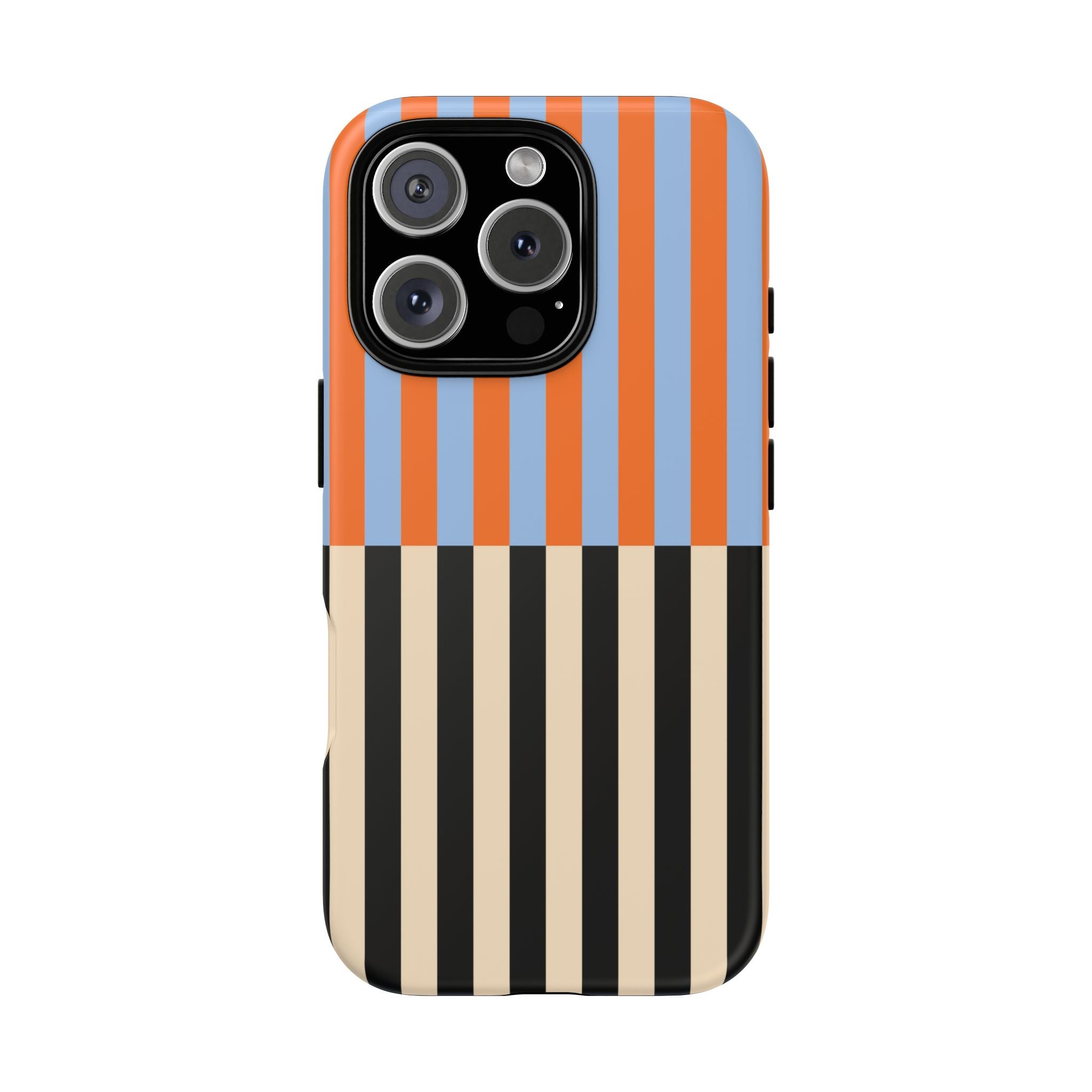 Colorblock Stripe iPhone Case
